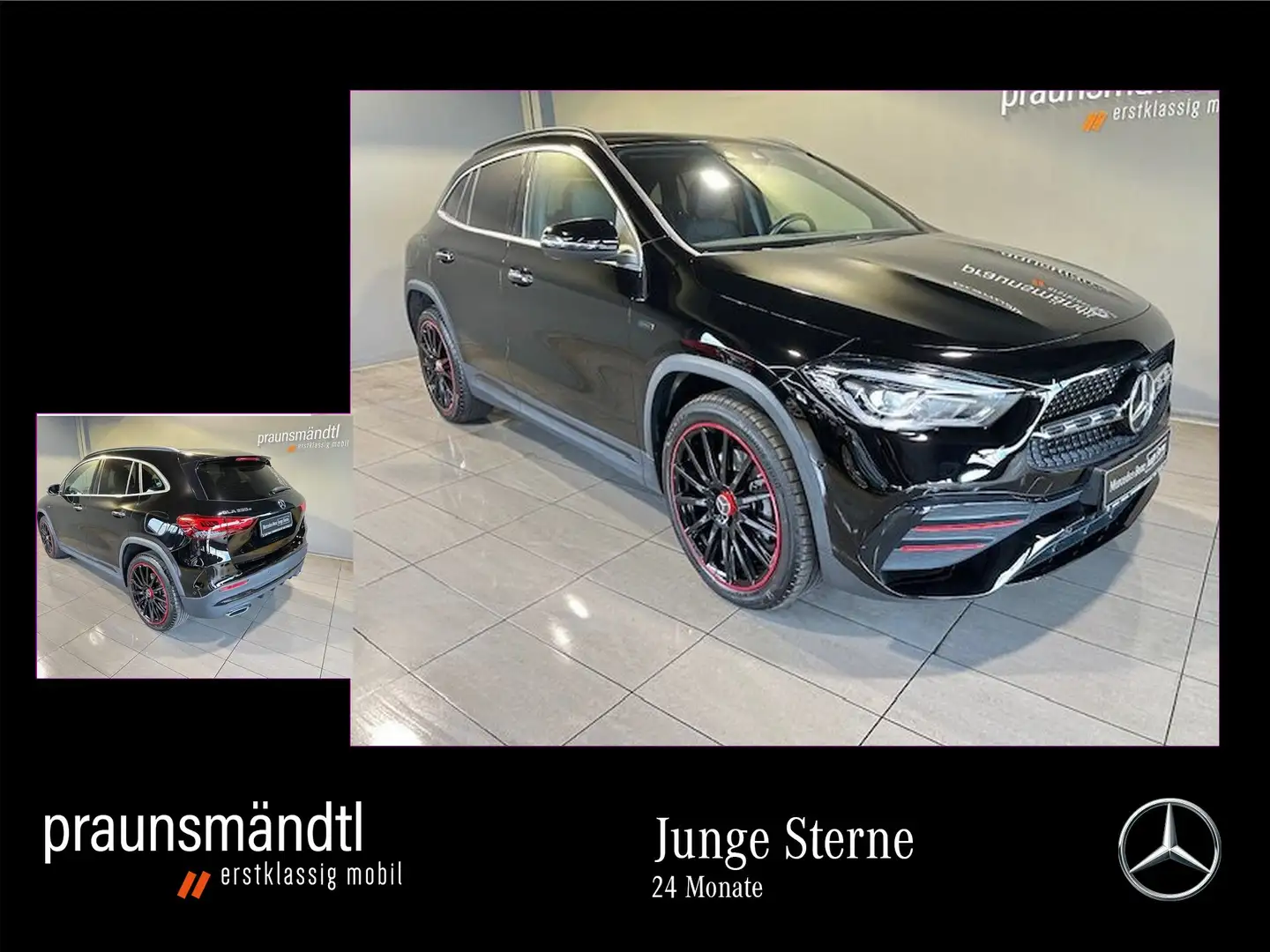 Mercedes-Benz GLA 250 e AMG Edition 1 MBUX/LED/Ambi/eleHeck/20 Schwarz - 1