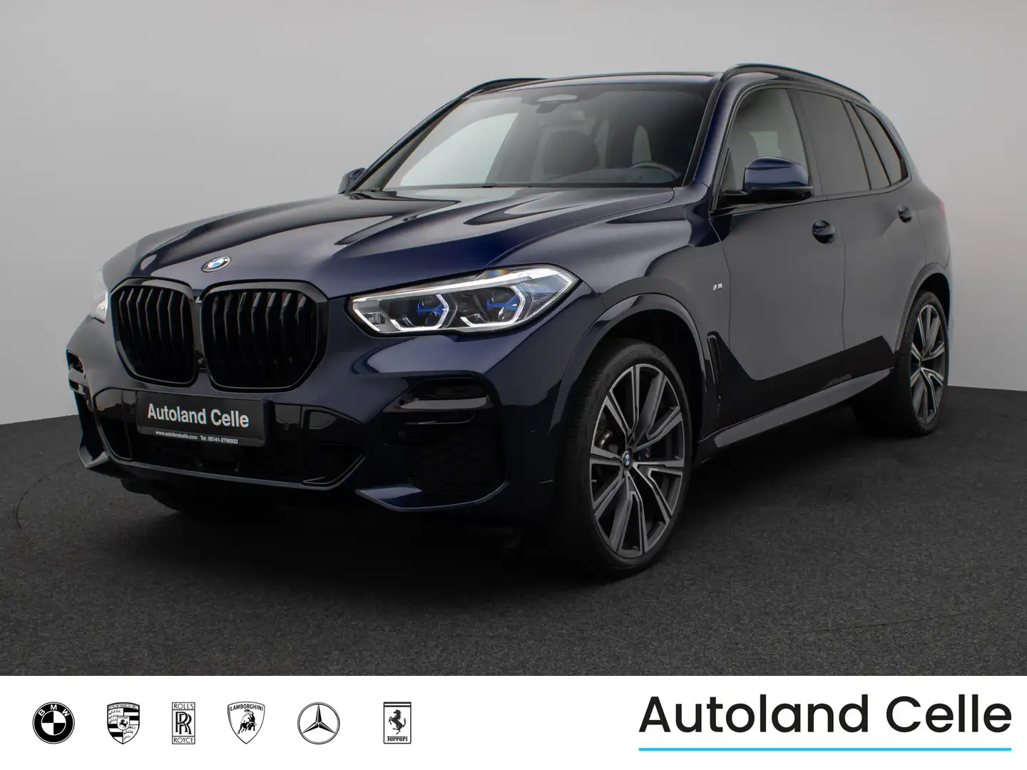 BMW X5 xD40i M Sport Panorama 360°Laser HUD DAB B&W Bleu - 1
