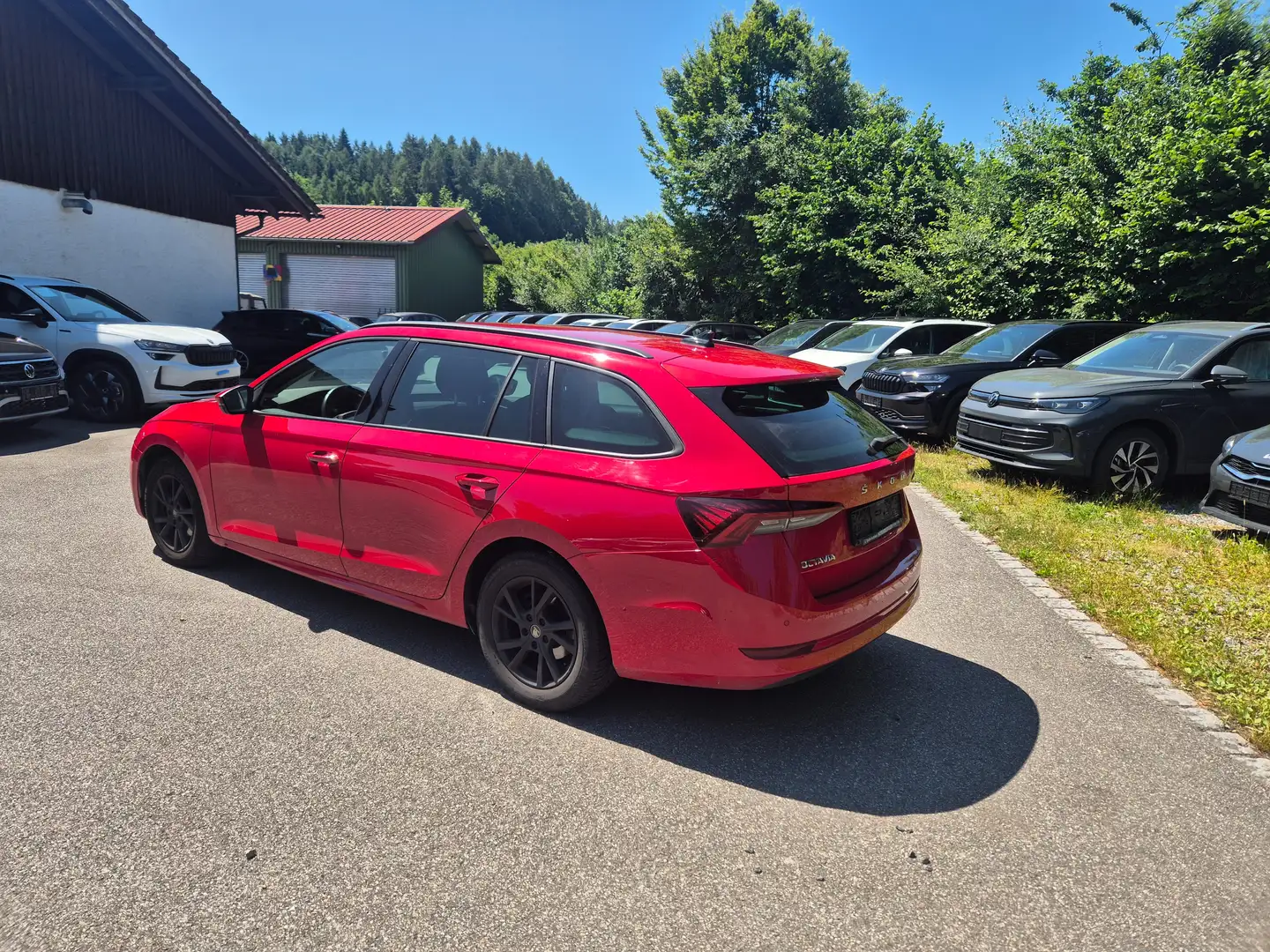 Skoda Octavia Style-LED-SHZ-KAMERA-EURO6 Rood - 2