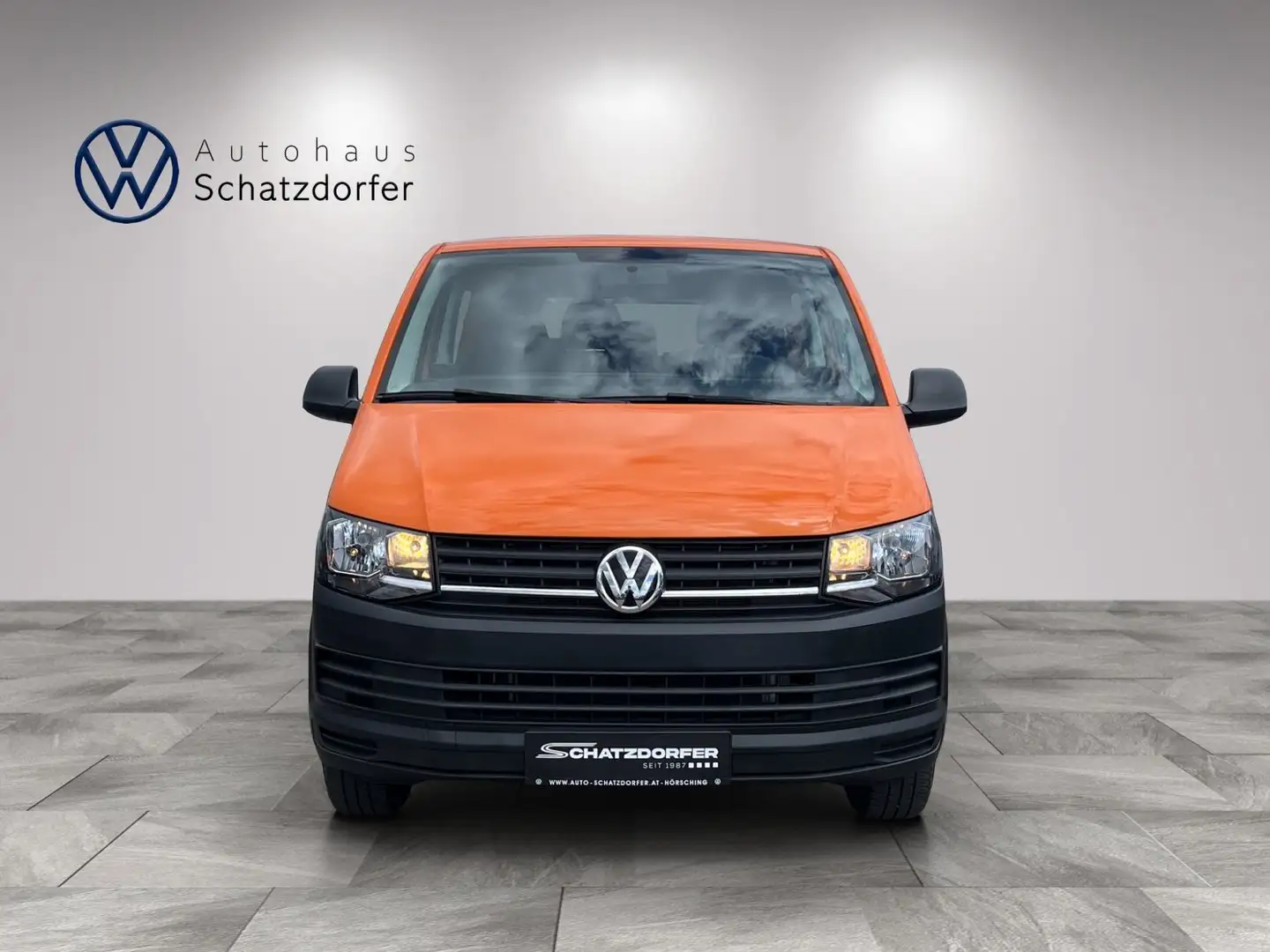 Volkswagen T6 Transporter VW Doka-T6 Kastenwagen LR TDI Orange - 2
