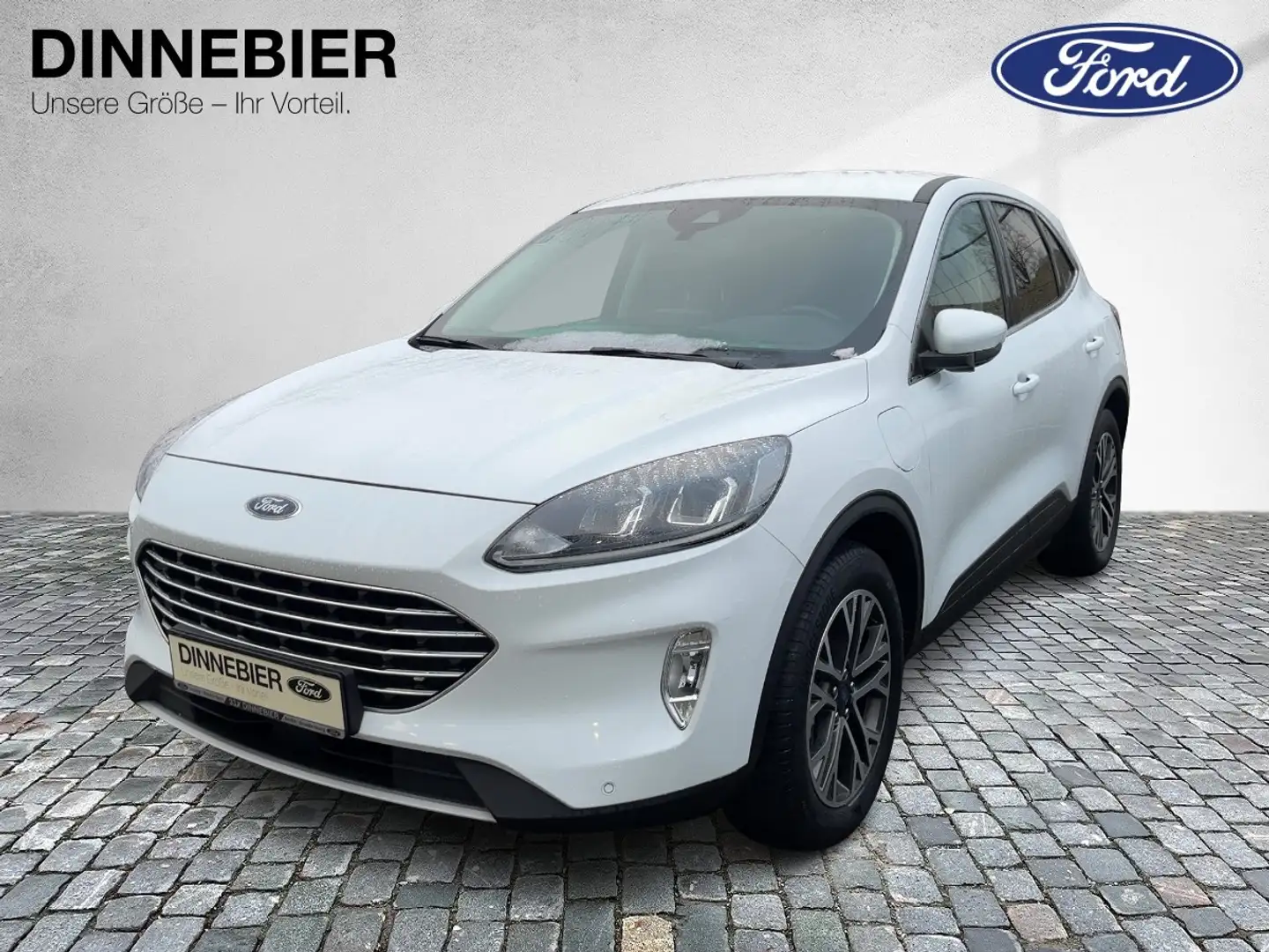 Ford Kuga PHEV*TITAN.*Navi*GJR*PDC*Keyl.Go*KlimaA* Blanc - 2