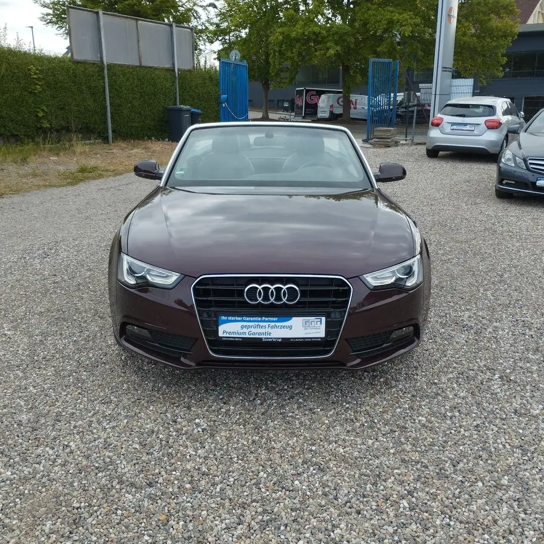 Audi A5 1.8 TFSI Cabriolet.Automatik.Klima.PDC.AHK Brun - 1