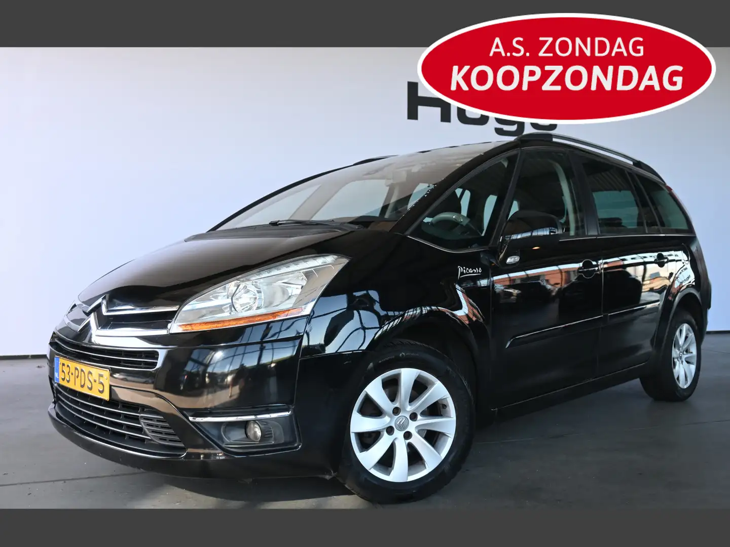 Citroen Grand C4 Picasso 1.6 VTi Ligne Business 5p Skywindow Airco Goed Ond Zwart - 1