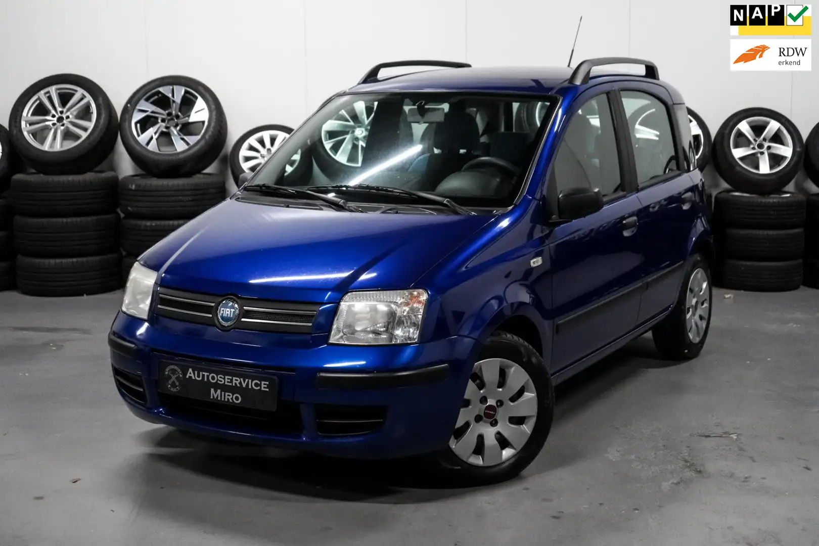 Fiat Panda 1.2 Emotion Clima l Elek. Pakket l Automaat Bleu - 1