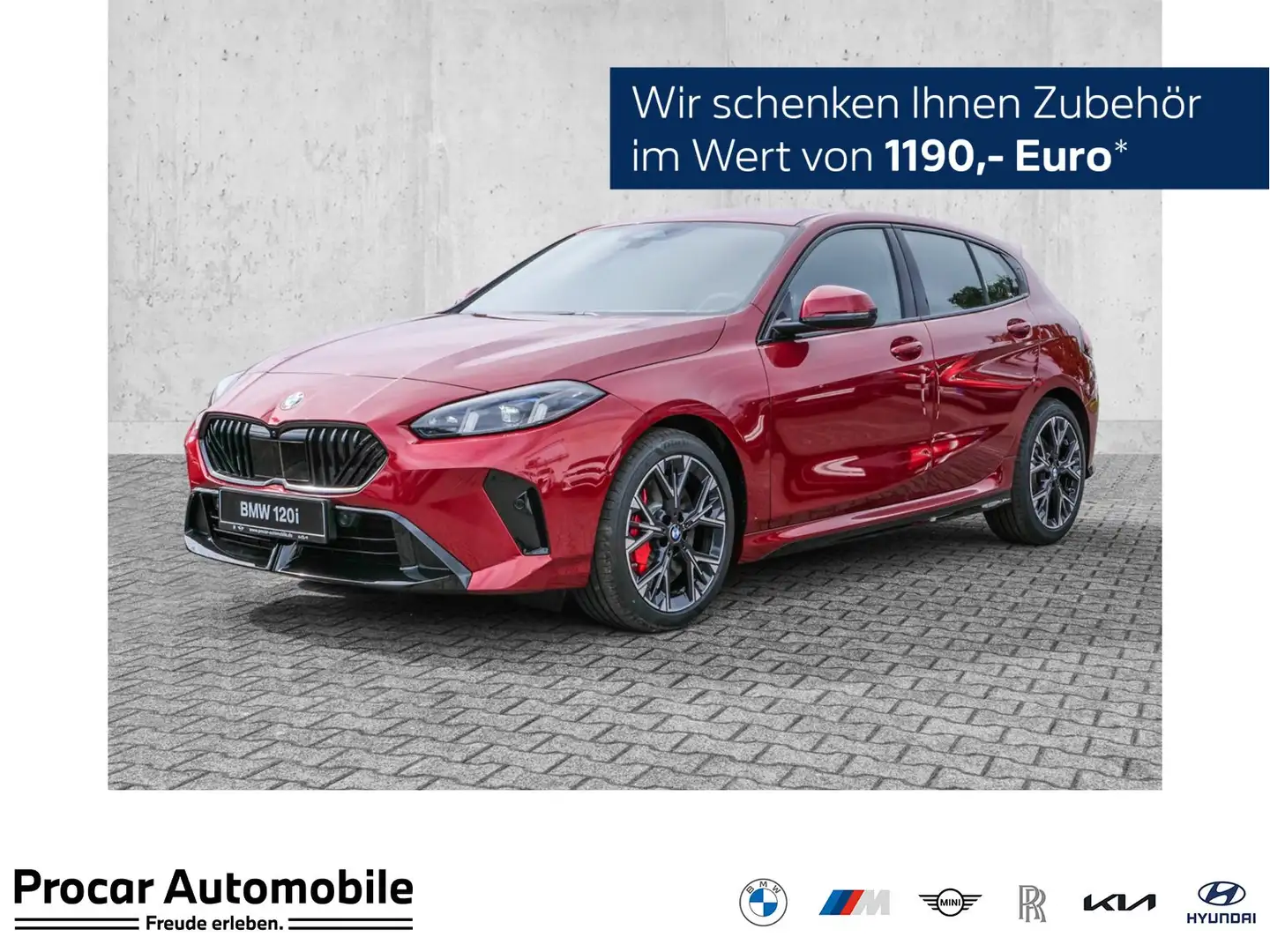 BMW 120 M Sport Pro Adapt.LED RFK LM18 Rouge - 1