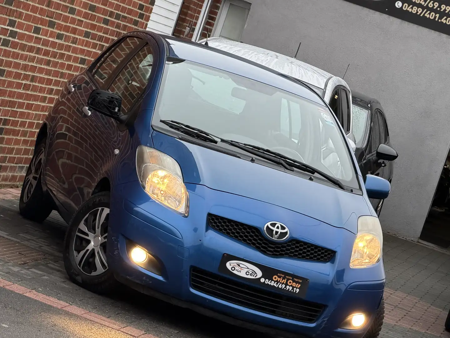 Toyota Yaris 5 PORTES AIRCO // Bleu - 2