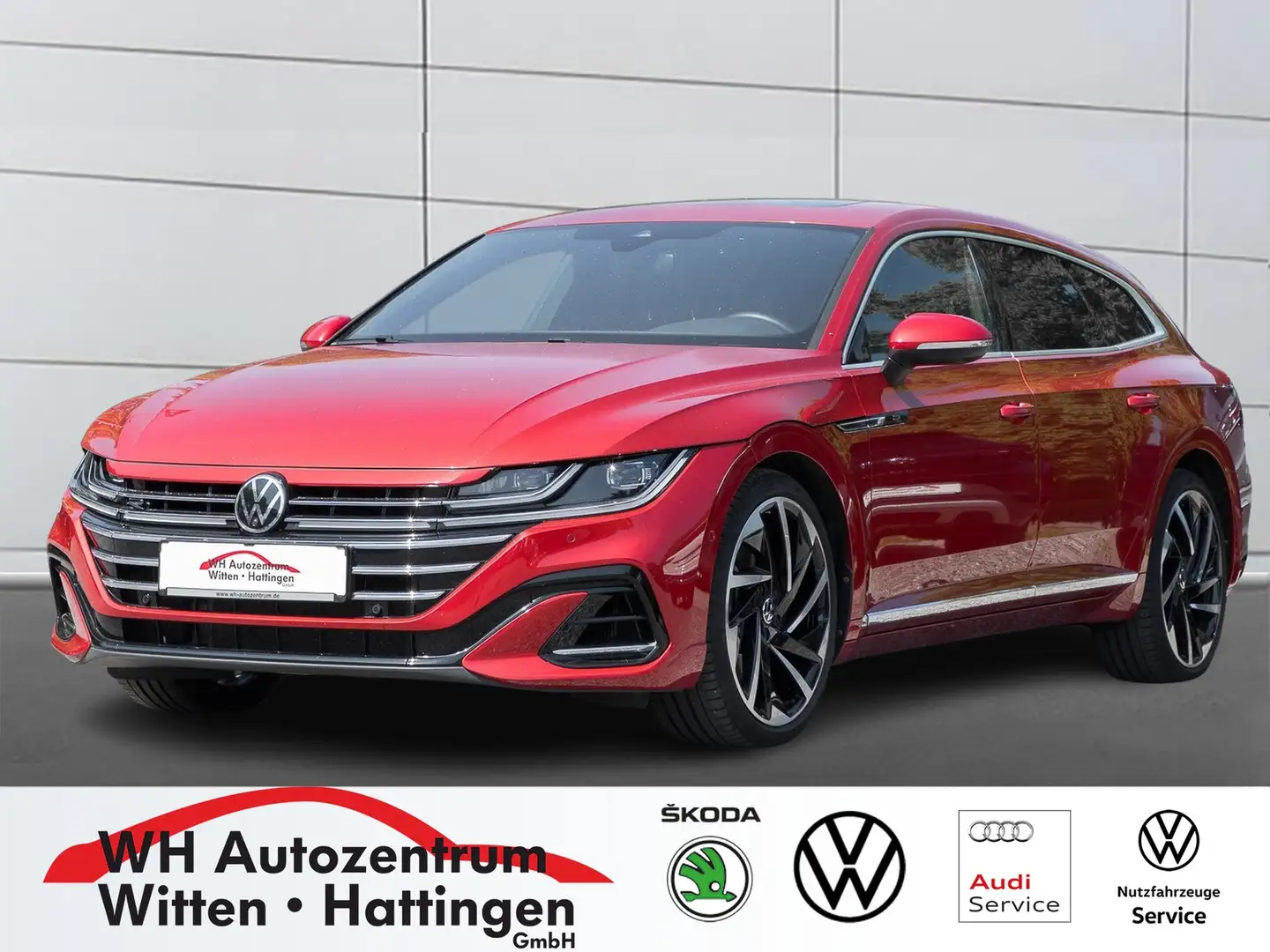Volkswagen Arteon Shooting Brake 2.0 TSI DSG 4Motion R-Line PANOR... Rouge - 1
