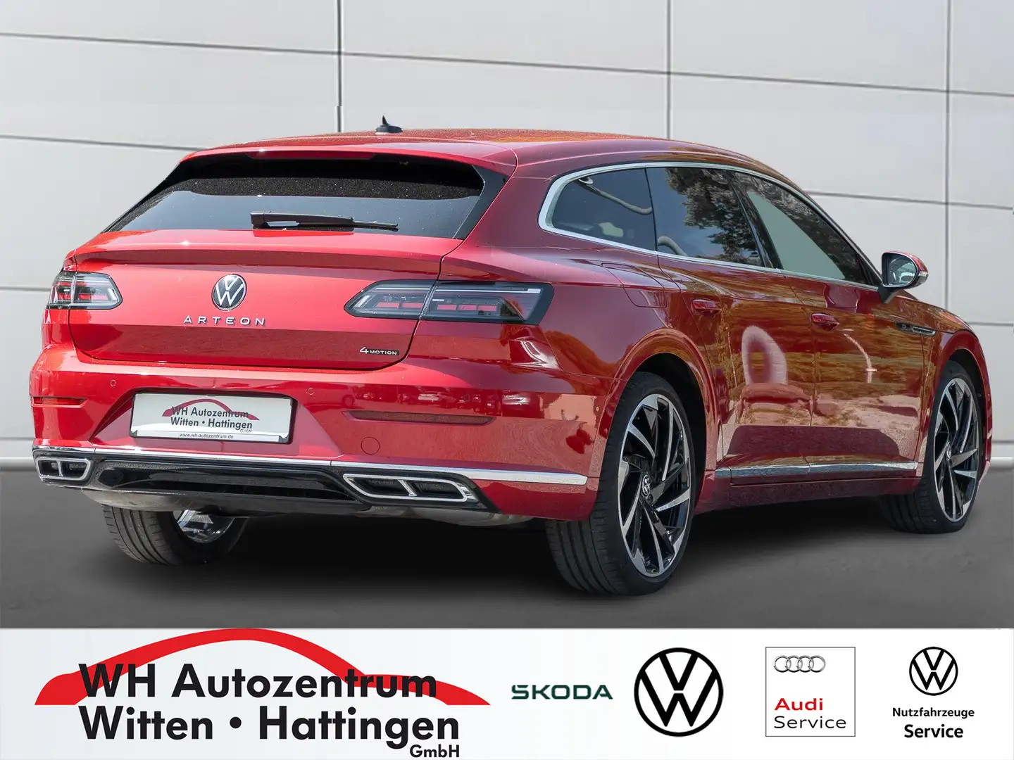 Volkswagen Arteon Shooting Brake 2.0 TSI DSG 4Motion R-Line PANOR... Rouge - 2