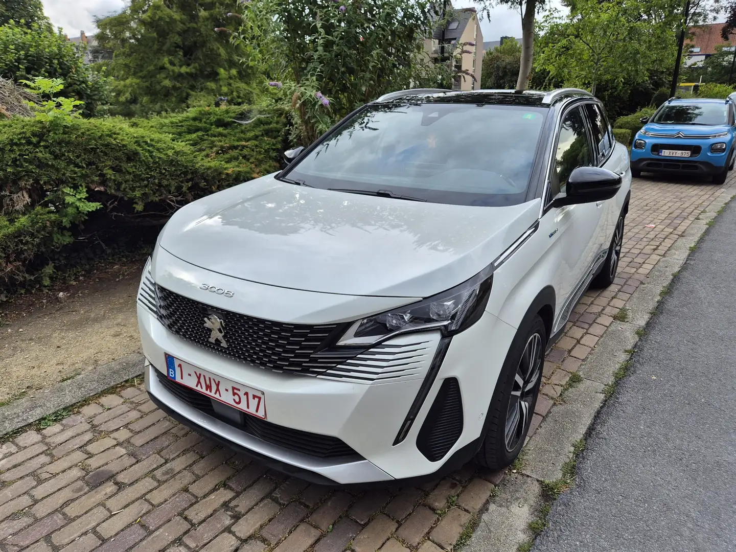 Peugeot 3008 1.6 Hybrid4 300 PHEV GT Pack Rechargeable Blanc - 1