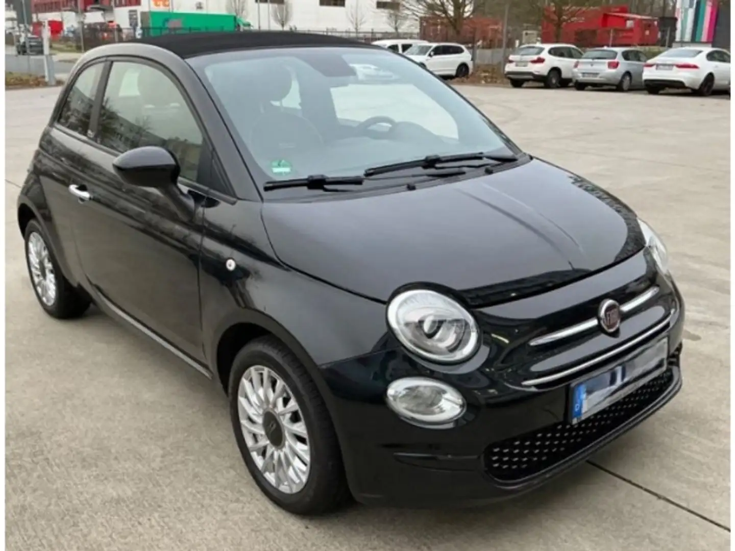 Fiat 500C Lounge 1.0 Mild Hybrid EU6d City- Komfort-Paket Schwarz - 2