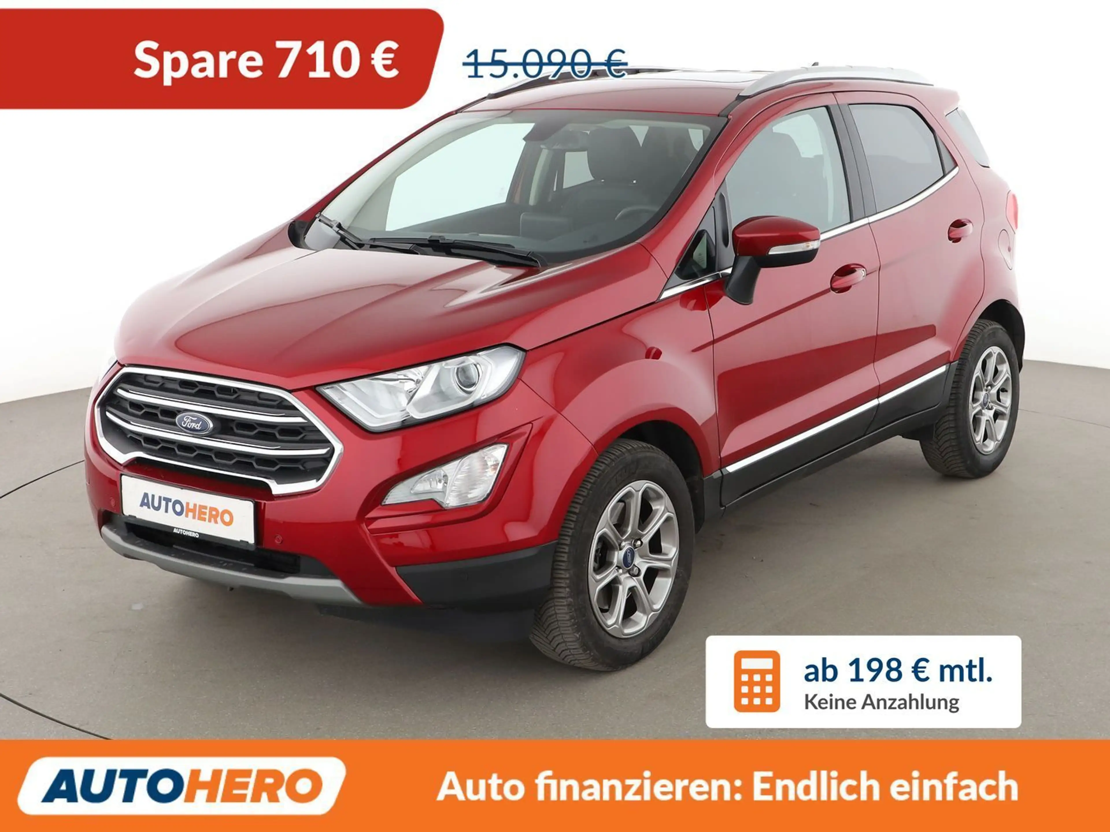 Ford EcoSport 1.0 EcoBoost Titanium Aut.*NAVI*BI-XENON*TEMPO*CAM