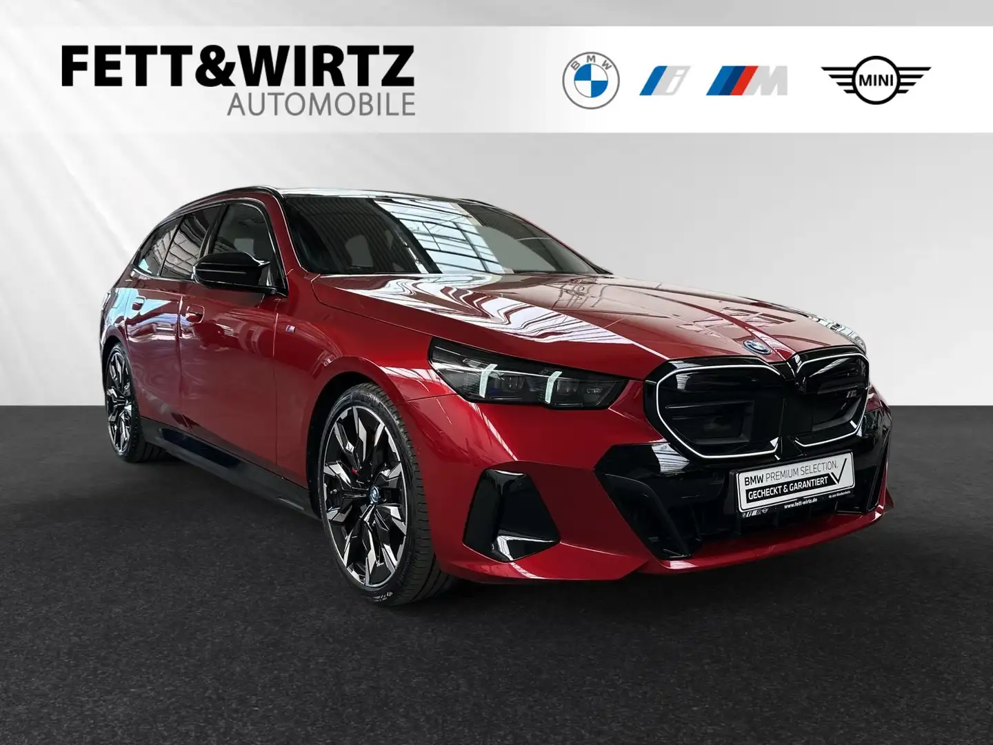 BMW i5 M60 xDrive Lr. 764,- br. o.Anz. 42Mon/5`Km p.A. Rot - 1