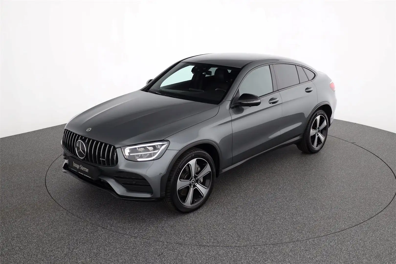 Mercedes-Benz GLC 220 d 4M Coupé AMGLine Distronic AHK Night Grau - 2