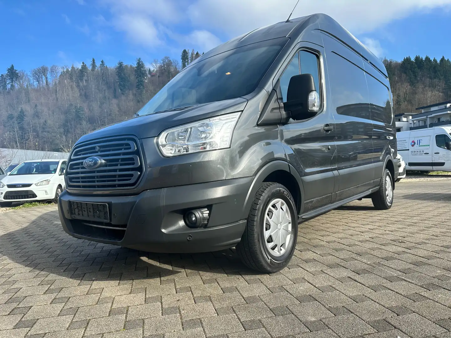 Ford Transit 350 L3 Trend 3,5t Hoch Lang*HU 12/2026* Grau - 1