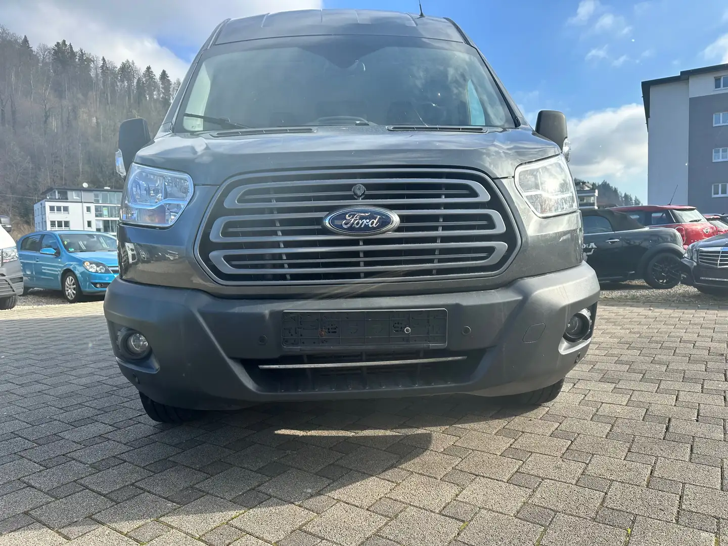 Ford Transit 350 L3 Trend 3,5t Hoch Lang*HU 12/2026* Grau - 2