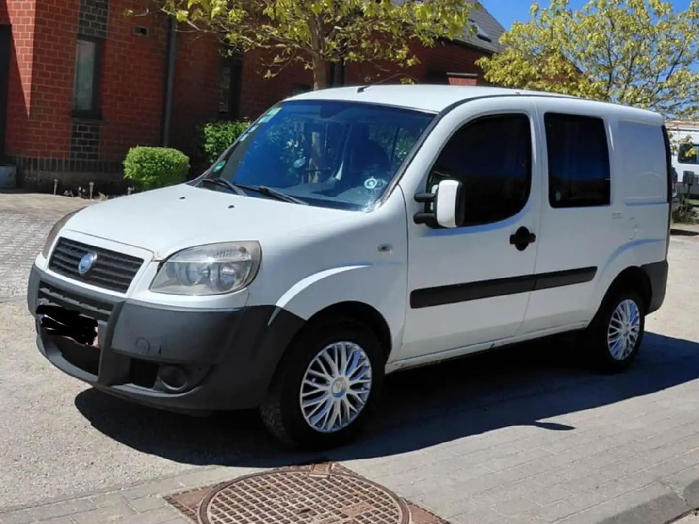 Fiat Doblo Doblo 1.9 JTD 360° Wit - 1
