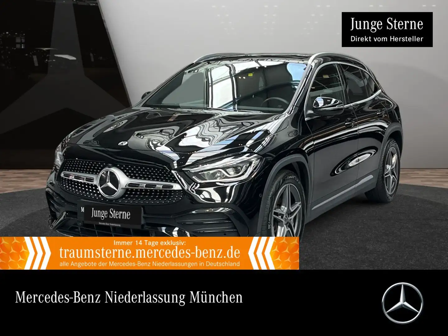 Mercedes-Benz GLA 250 4M AMG+PANO+LED+KAMERA+8G Schwarz - 1
