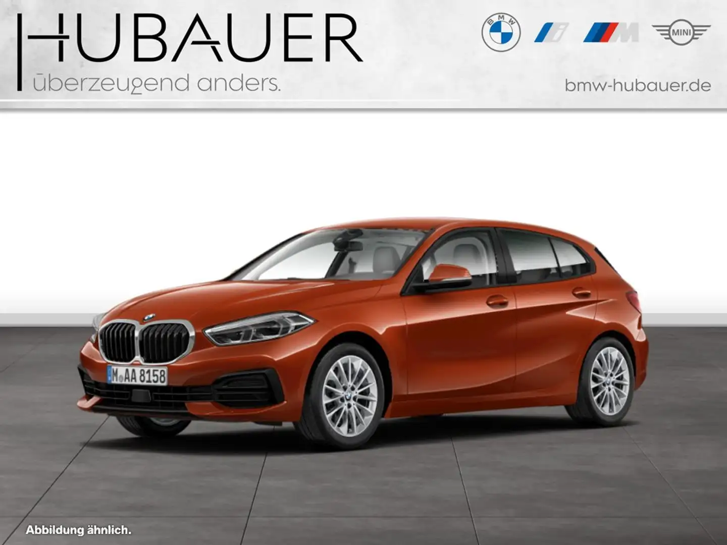 BMW 118 i 5-Türer [Advantage, LC Prof., PDC, SHZ] Orange - 1