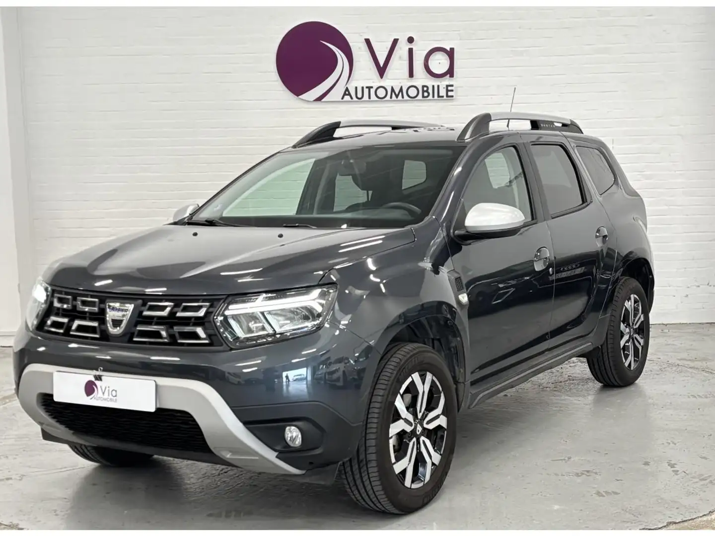 Dacia Duster 1.0 TCE ECO-G 100 PRESTIGE / CAMERA DE RECUL / GPS Gris - 1