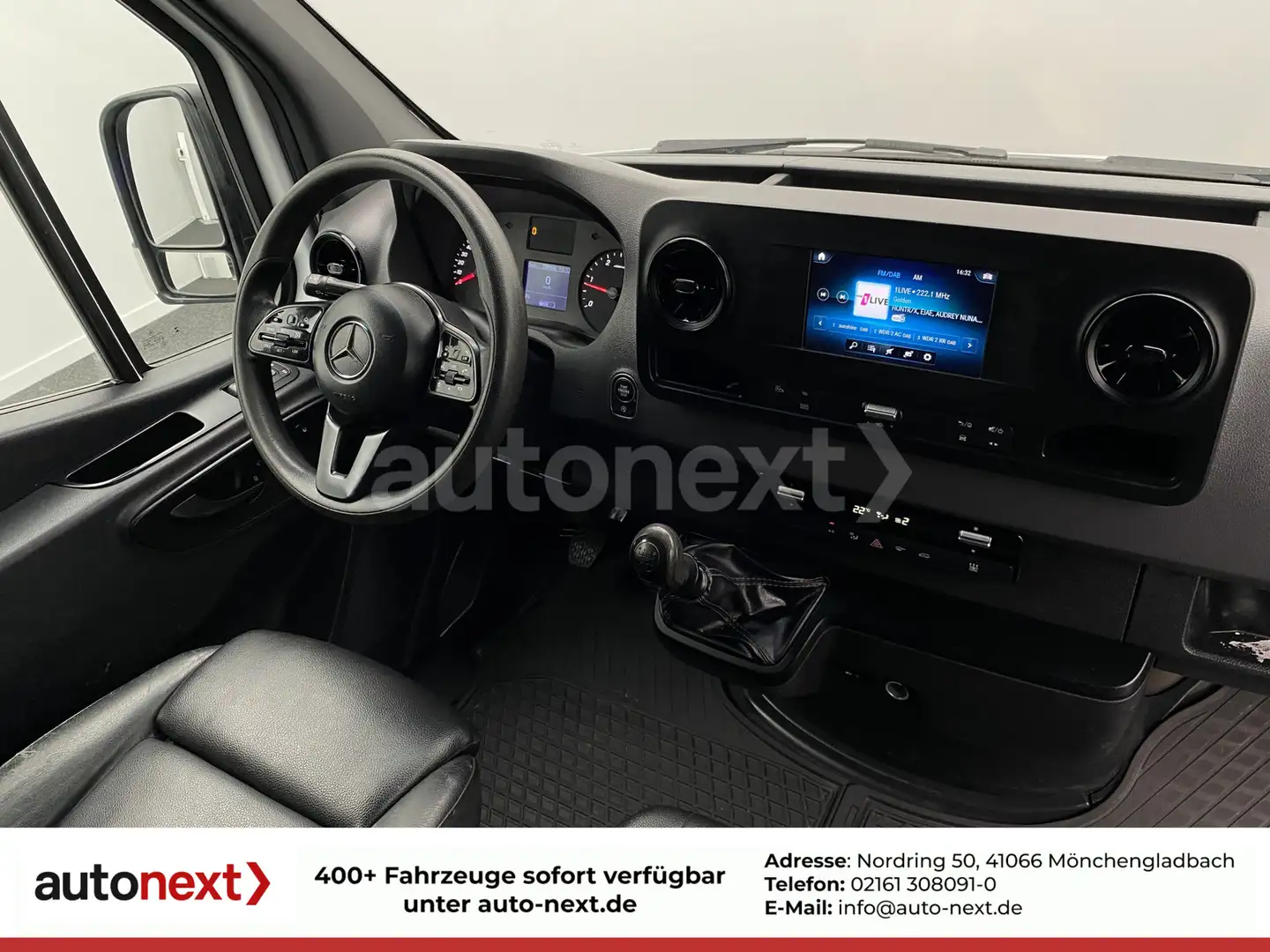 Mercedes-Benz Sprinter 214 *AHK* KAMERA+KLIMA+STANDHZG (8526) Blanc - 2