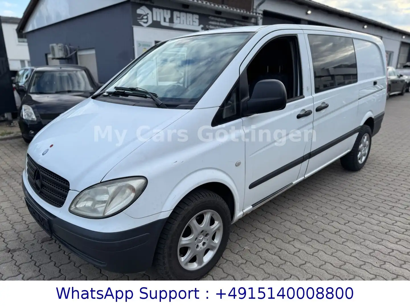 Mercedes-Benz Vito Mixto 120 CDI lang 2x Schiebetür AHK Weiß - 1