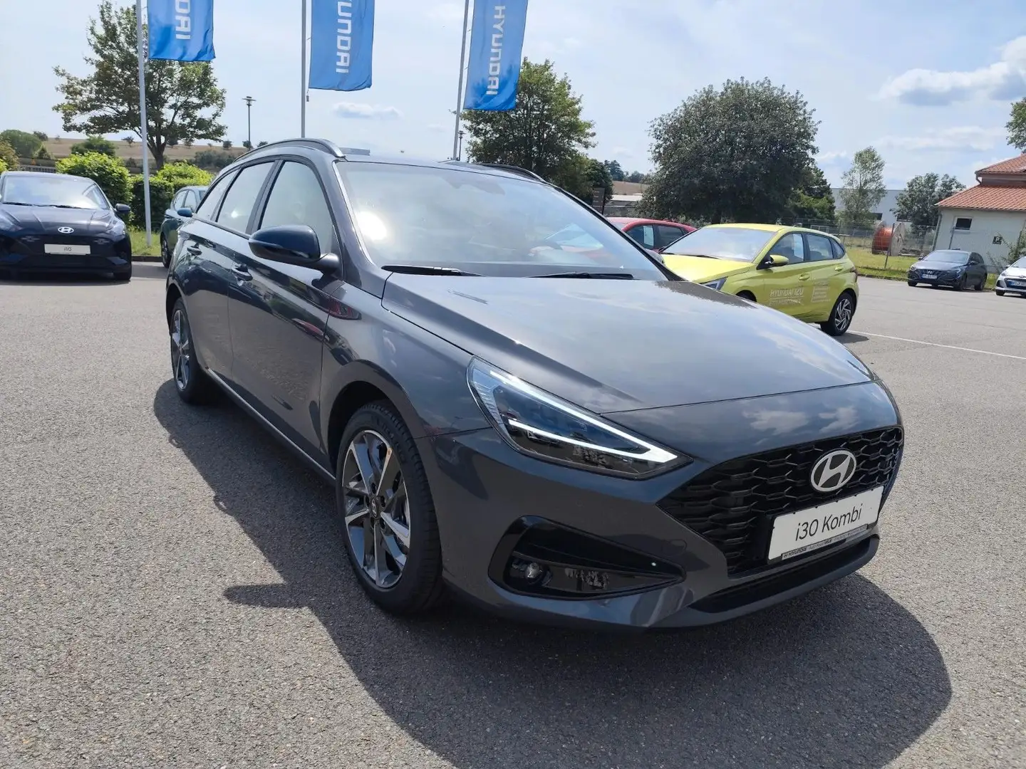 Hyundai i30 FL Kombi 1.0 T-GDi 2WD ADVANTAGE Gris - 2