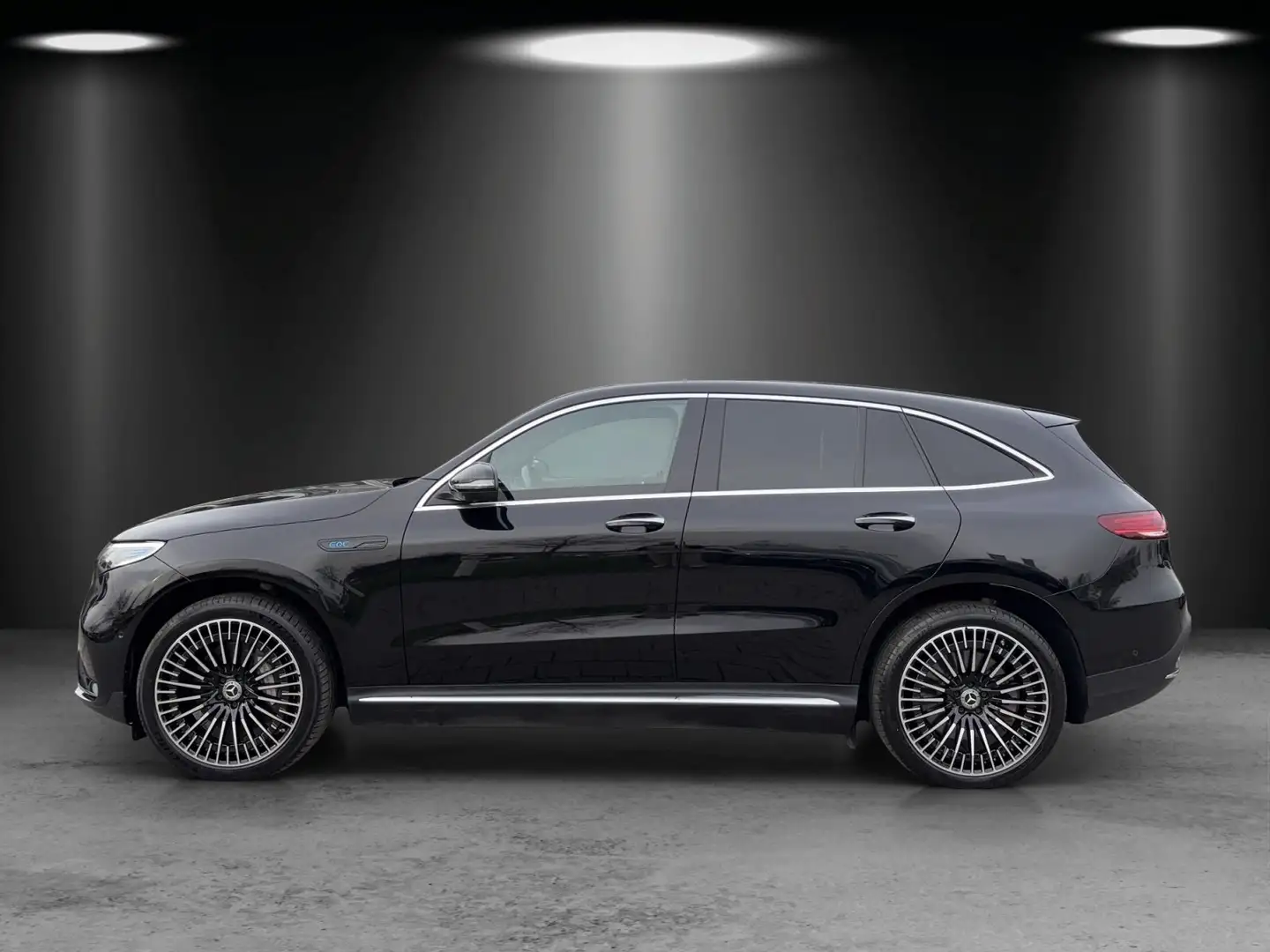 Mercedes-Benz EQC 400 EQC400 4M AMG 11kw DISTRO 360°KeyGo MLED 21"Viel Schwarz - 2
