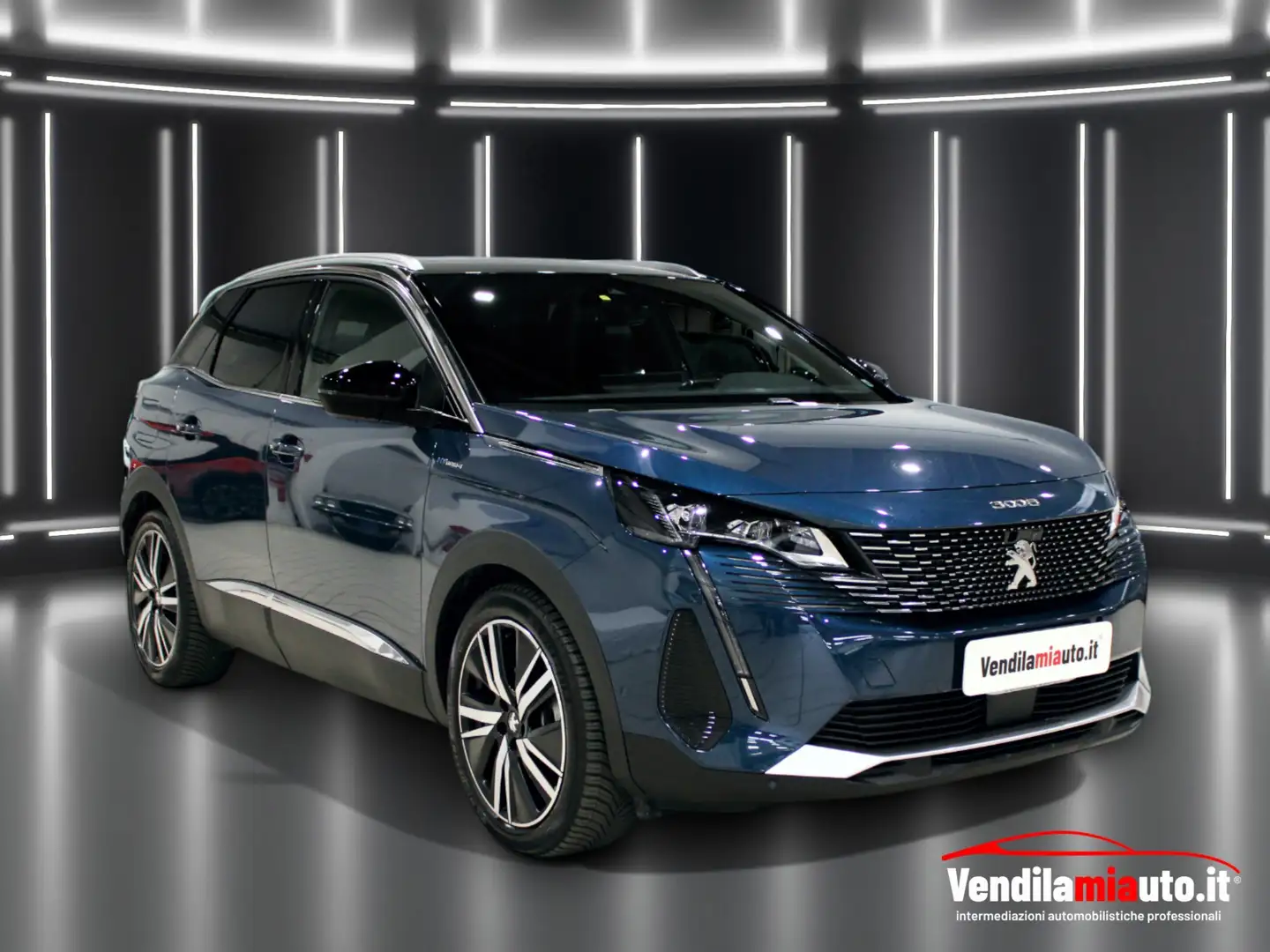 Peugeot 3008 1.6 hybrid4 phev GT Pack 300cv e-eat8 Gris - 1