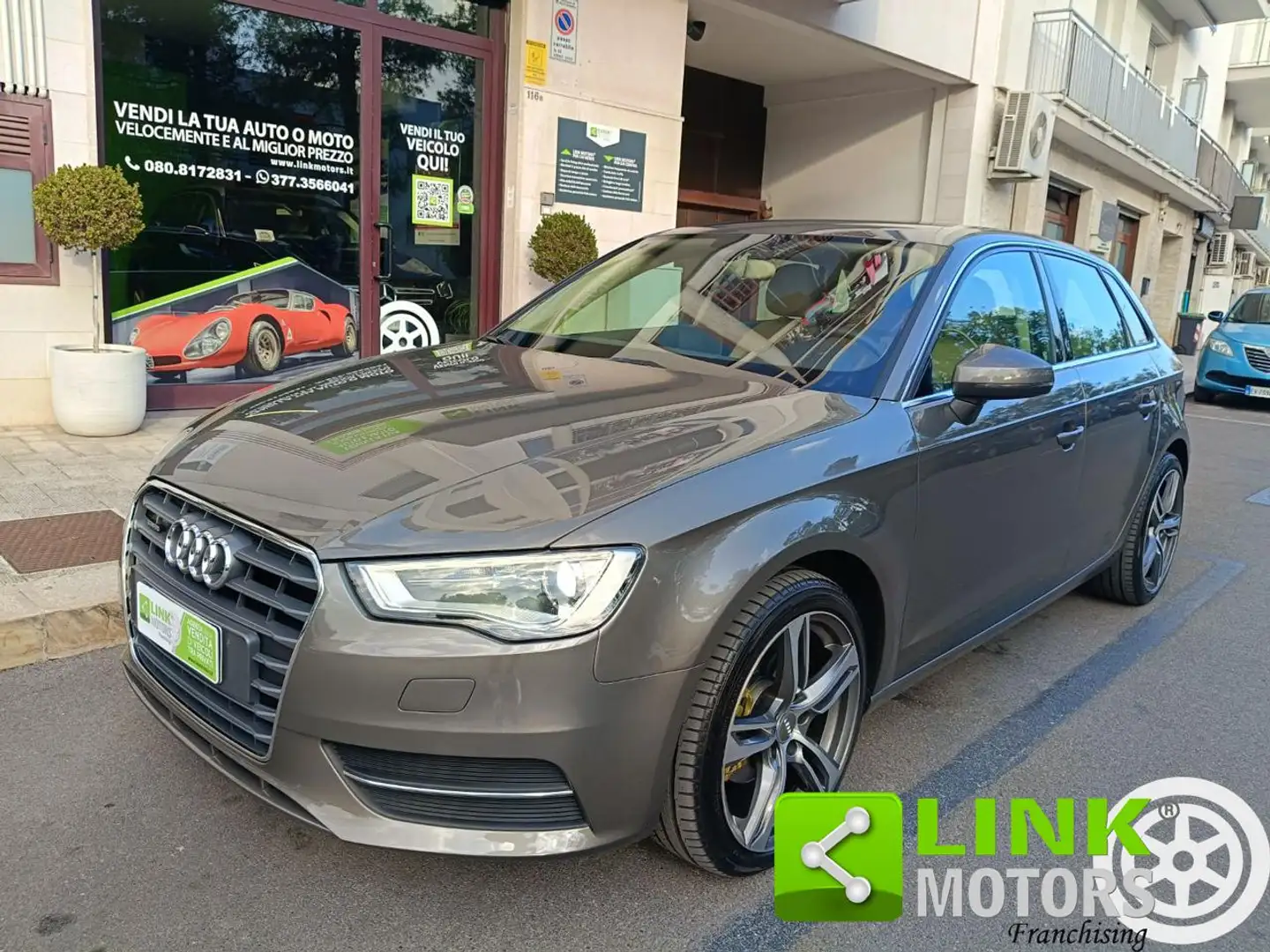 Audi A3 SPB 2.0 TDI 150 CV clean diesel quattro Attraction Brun - 1