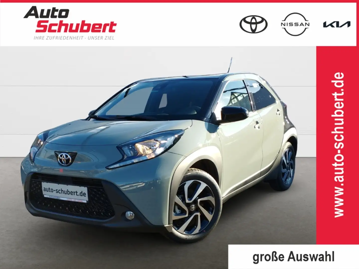 Toyota Aygo X 1,0l Teamplayer Apple CarPlay Android Auto Musikst Vert - 1