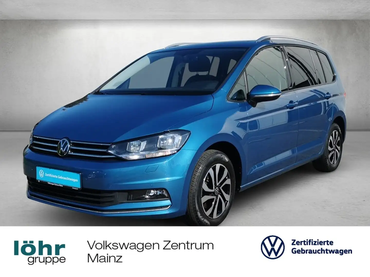 Volkswagen Touran 1.5 TSI Active *Navi*Pano*AHK*ACC* Blau - 1