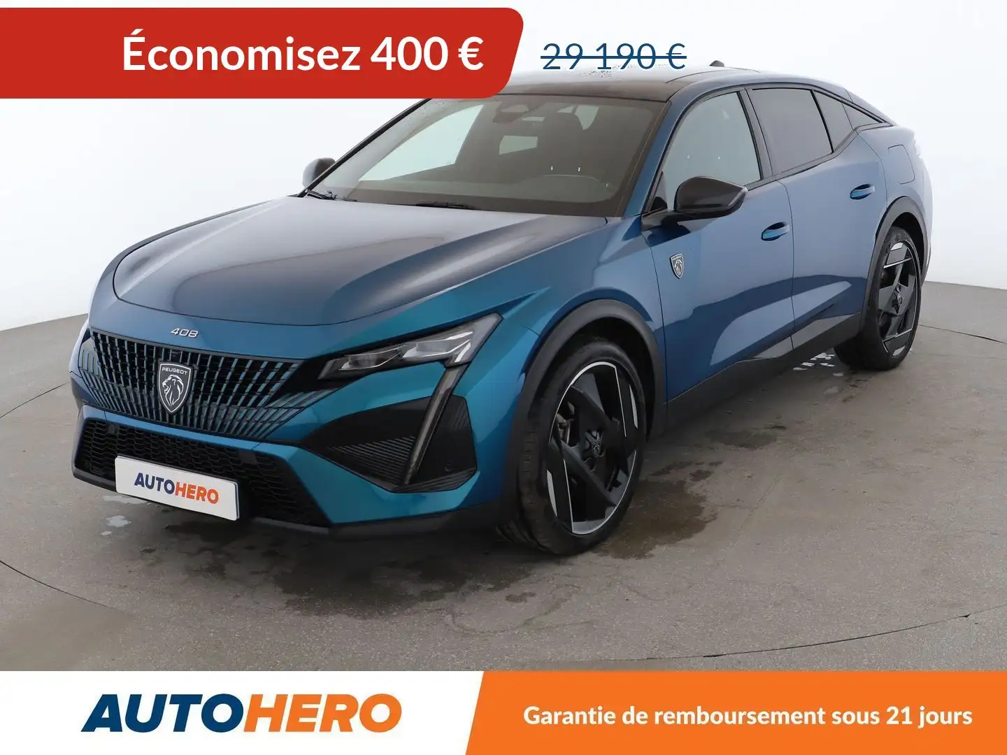 Peugeot 408 1.6 PHEV GT e-EAT8 Azul - 1