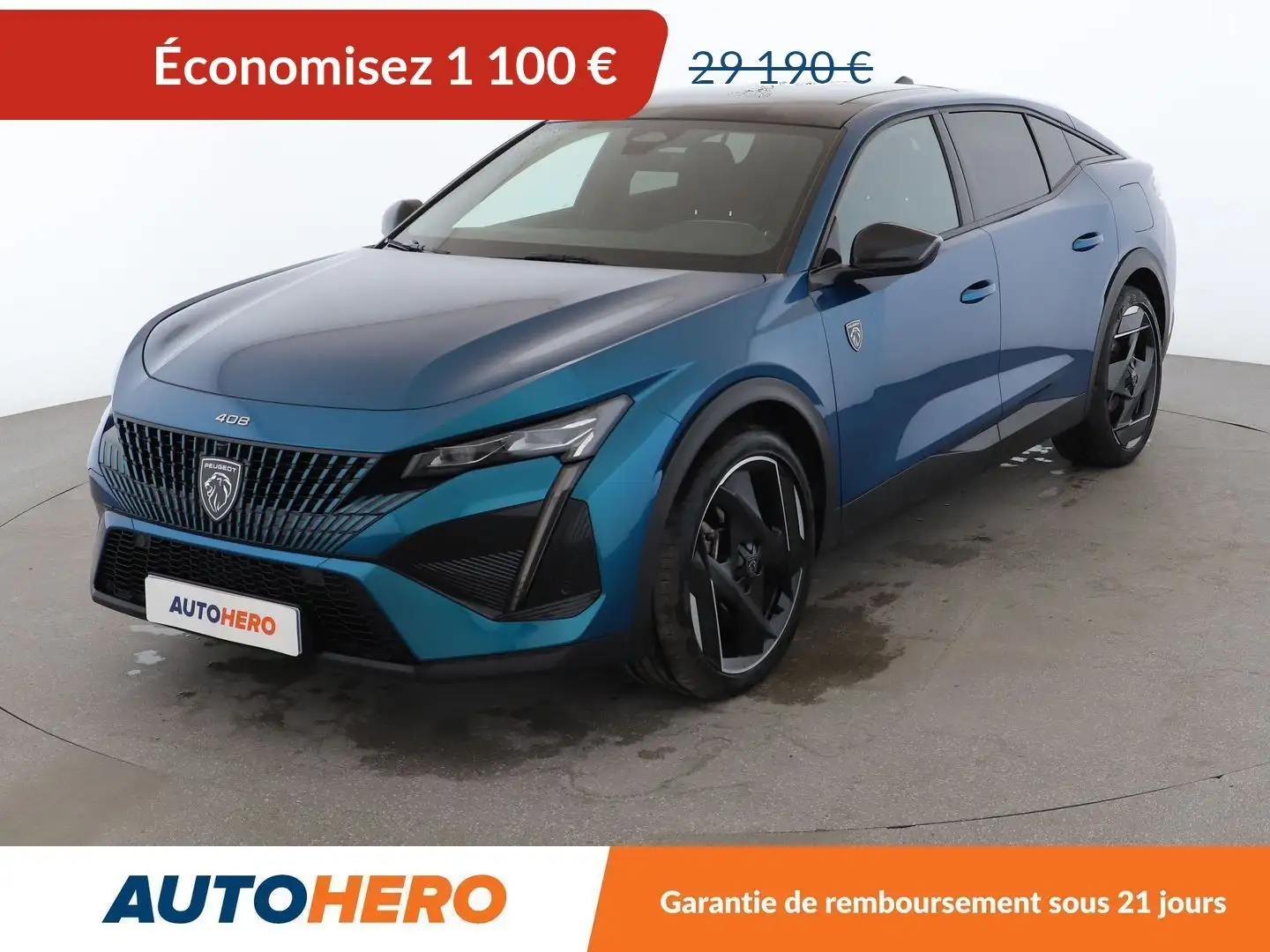 Peugeot 408 1.6 PHEV GT e-EAT8 Albastru - 1
