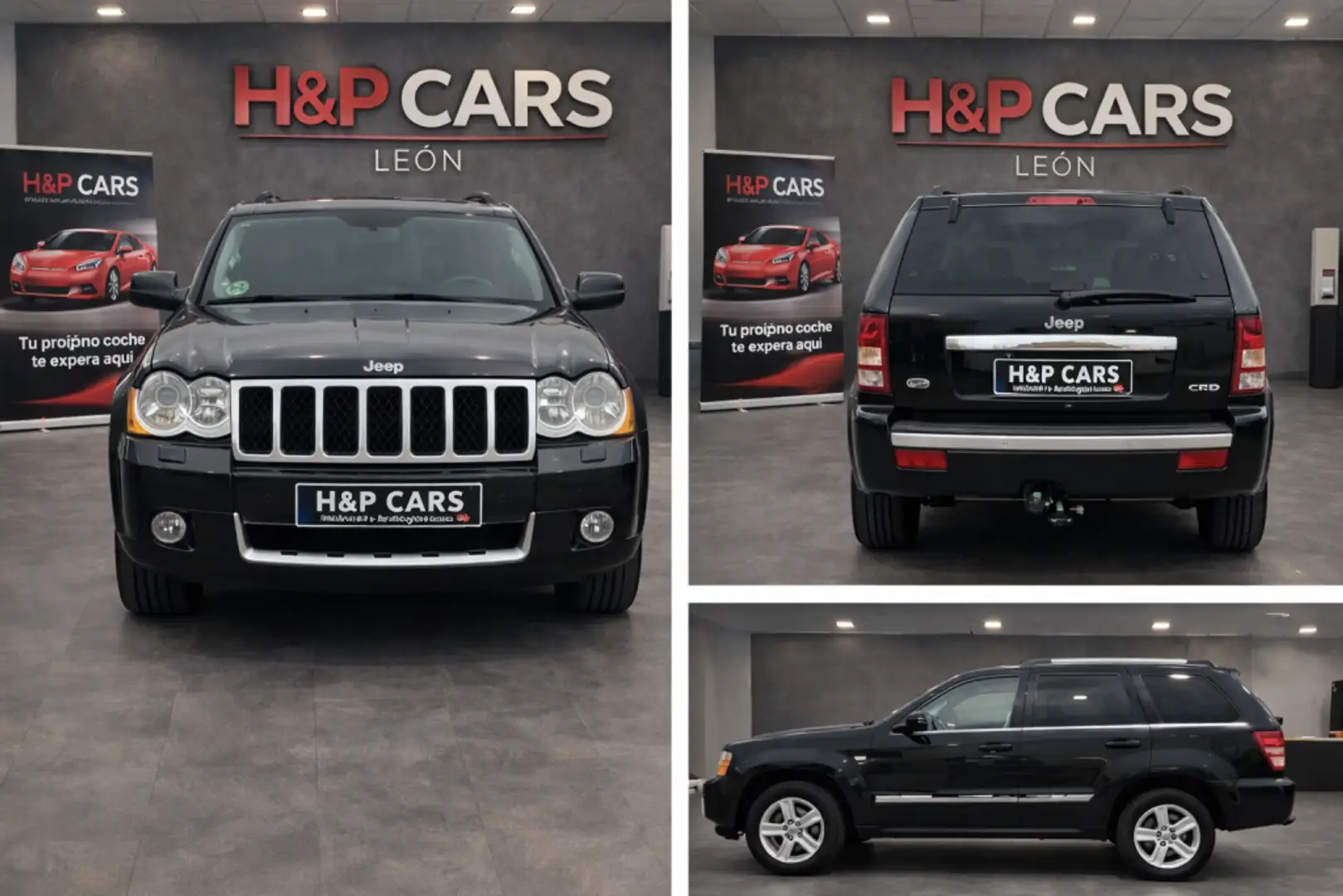 Jeep Grand Cherokee 3.0CRD Overland Aut. Negro - 2