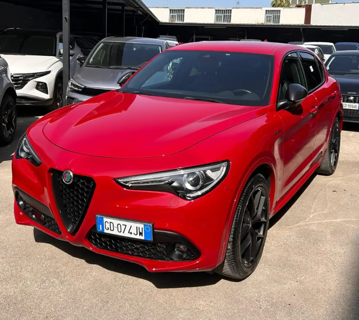 Alfa Romeo Stelvio 2.2 Turbodiesel 210 CV AT8 Q4 Veloce Rosso - 2