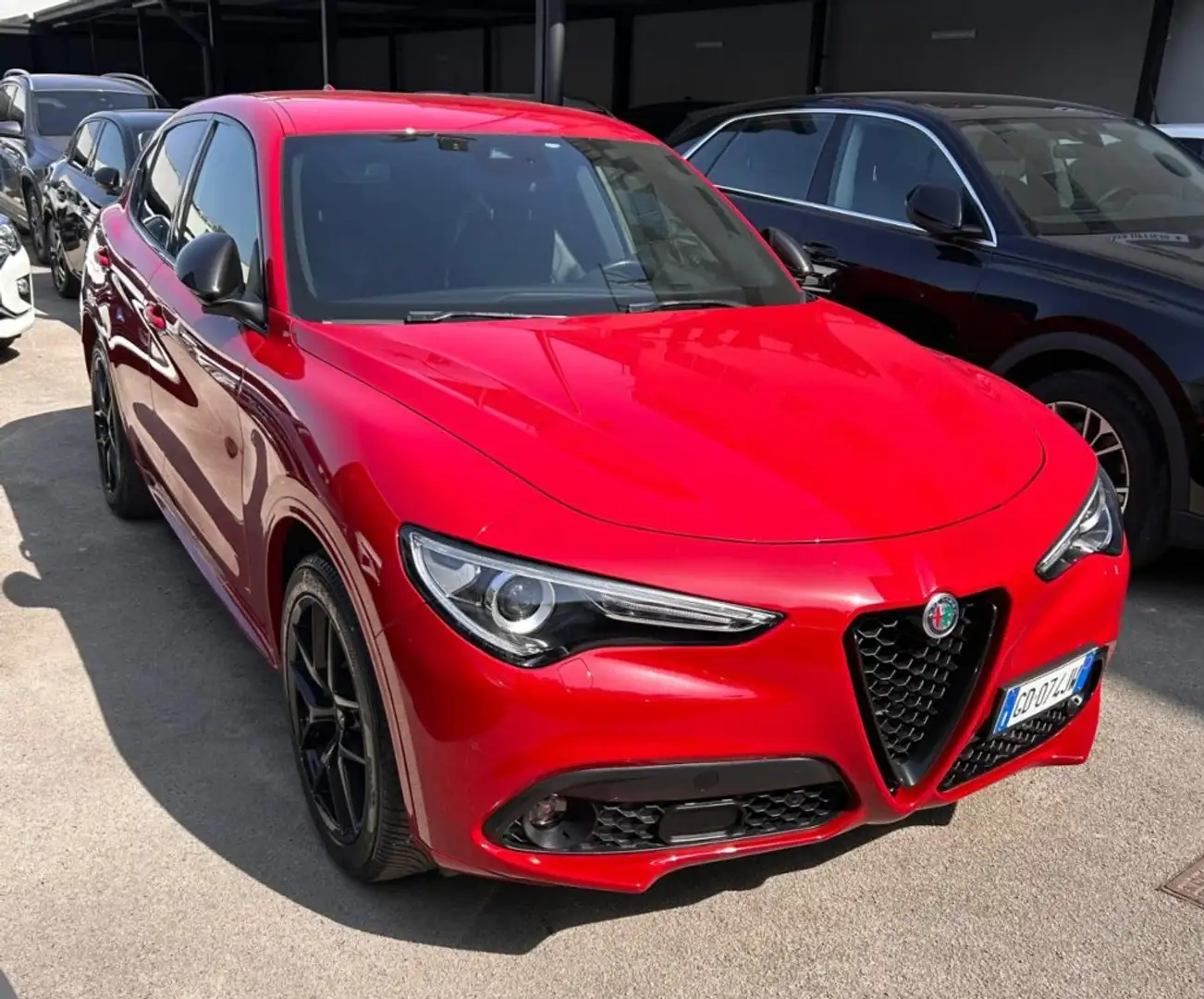 Alfa Romeo Stelvio 2.2 Turbodiesel 210 CV AT8 Q4 Veloce Rood - 2