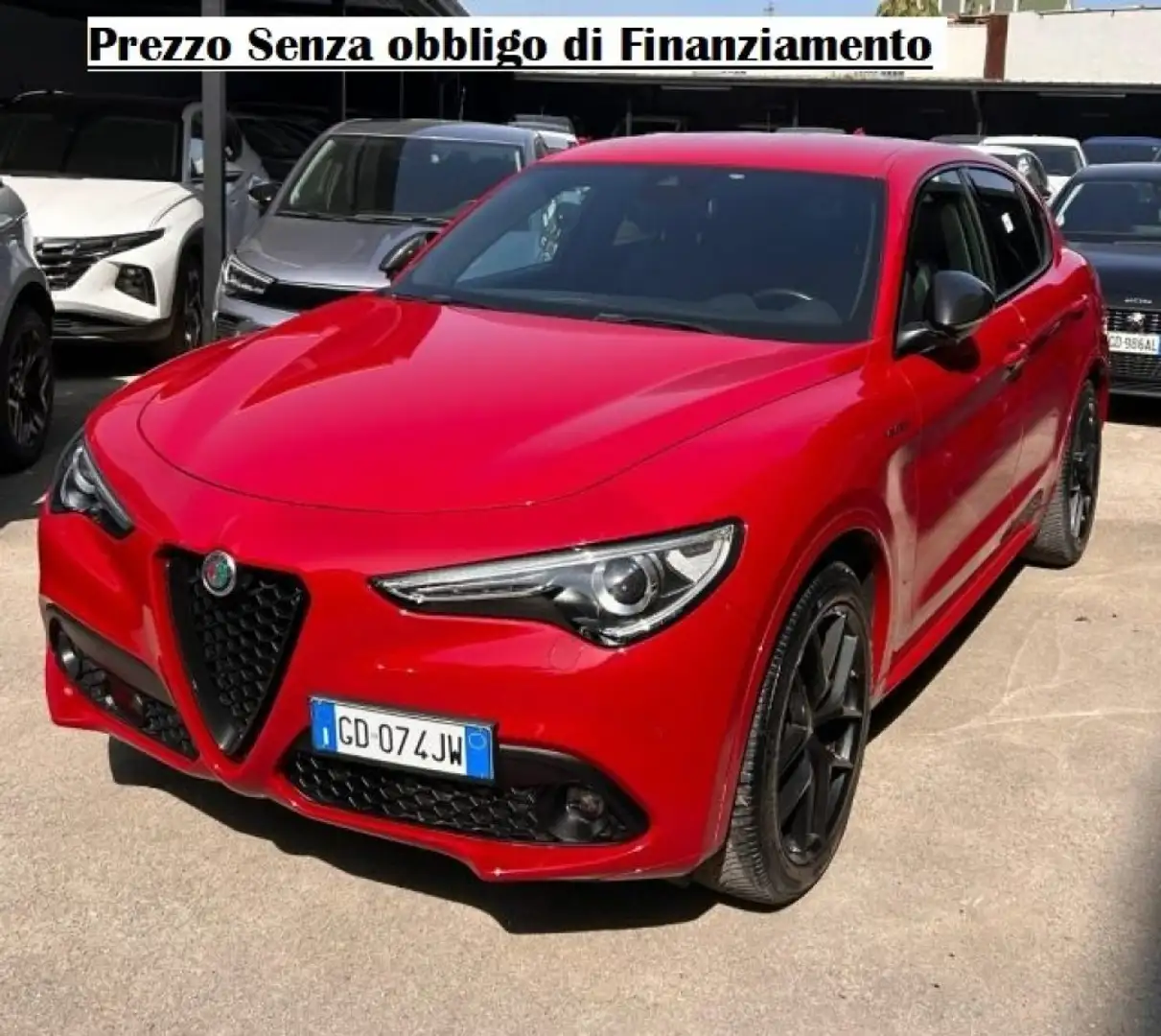 Alfa Romeo Stelvio 2.2 Turbodiesel 210 CV AT8 Q4 Veloce Rosso - 1
