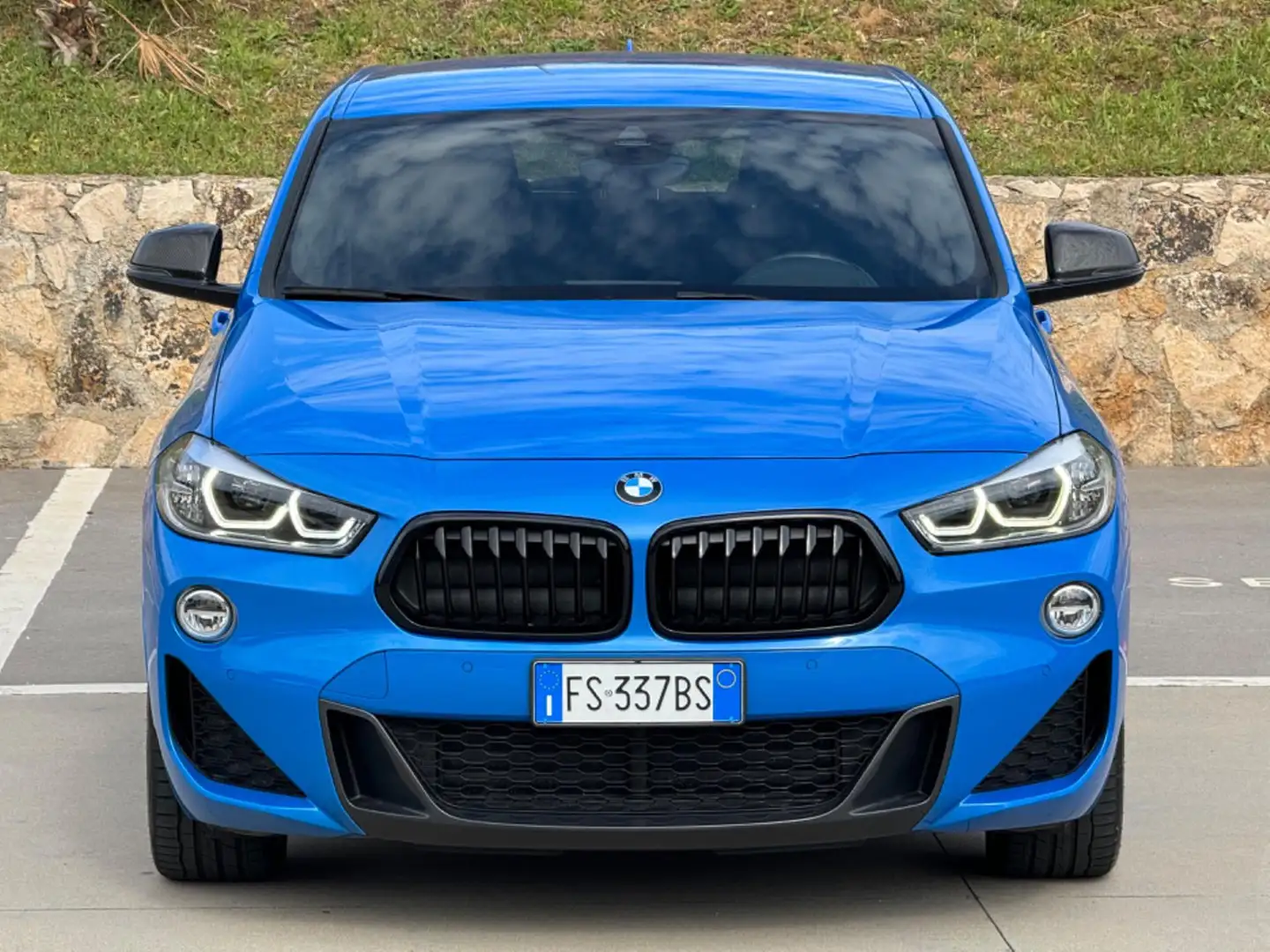 BMW X2 SDRIVE 18D MSPORT+19+HEADUP+ALCANTARA Blu/Azzurro - 2