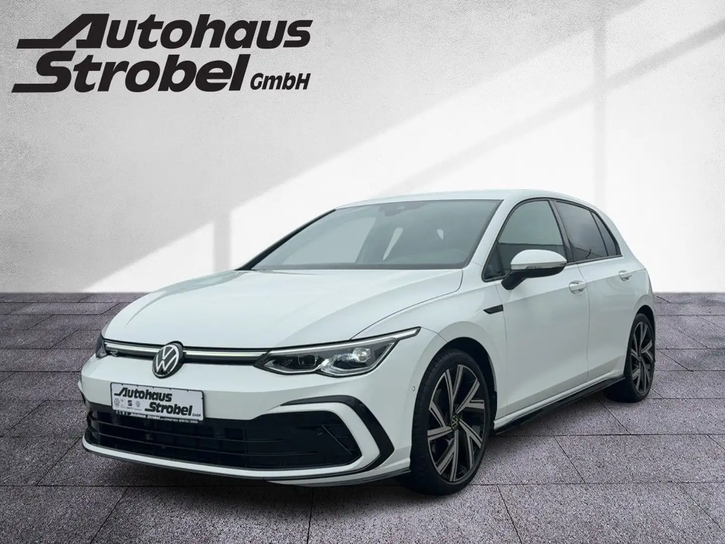 Volkswagen Golf VIII 1.5 TSI R-Line AHK ACC LED Navi Kamera Weiß - 2