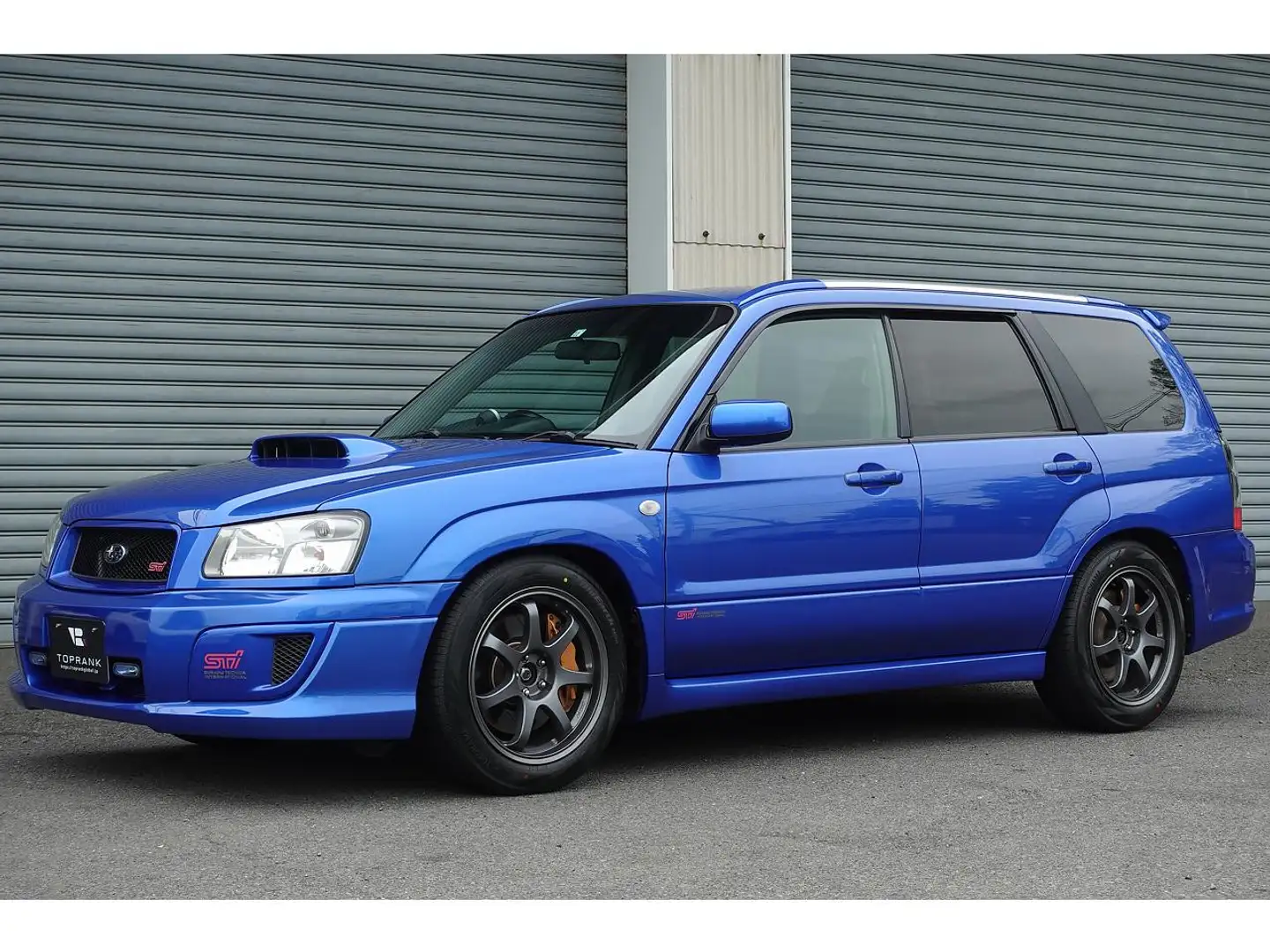 Subaru Forester STI plava - 1