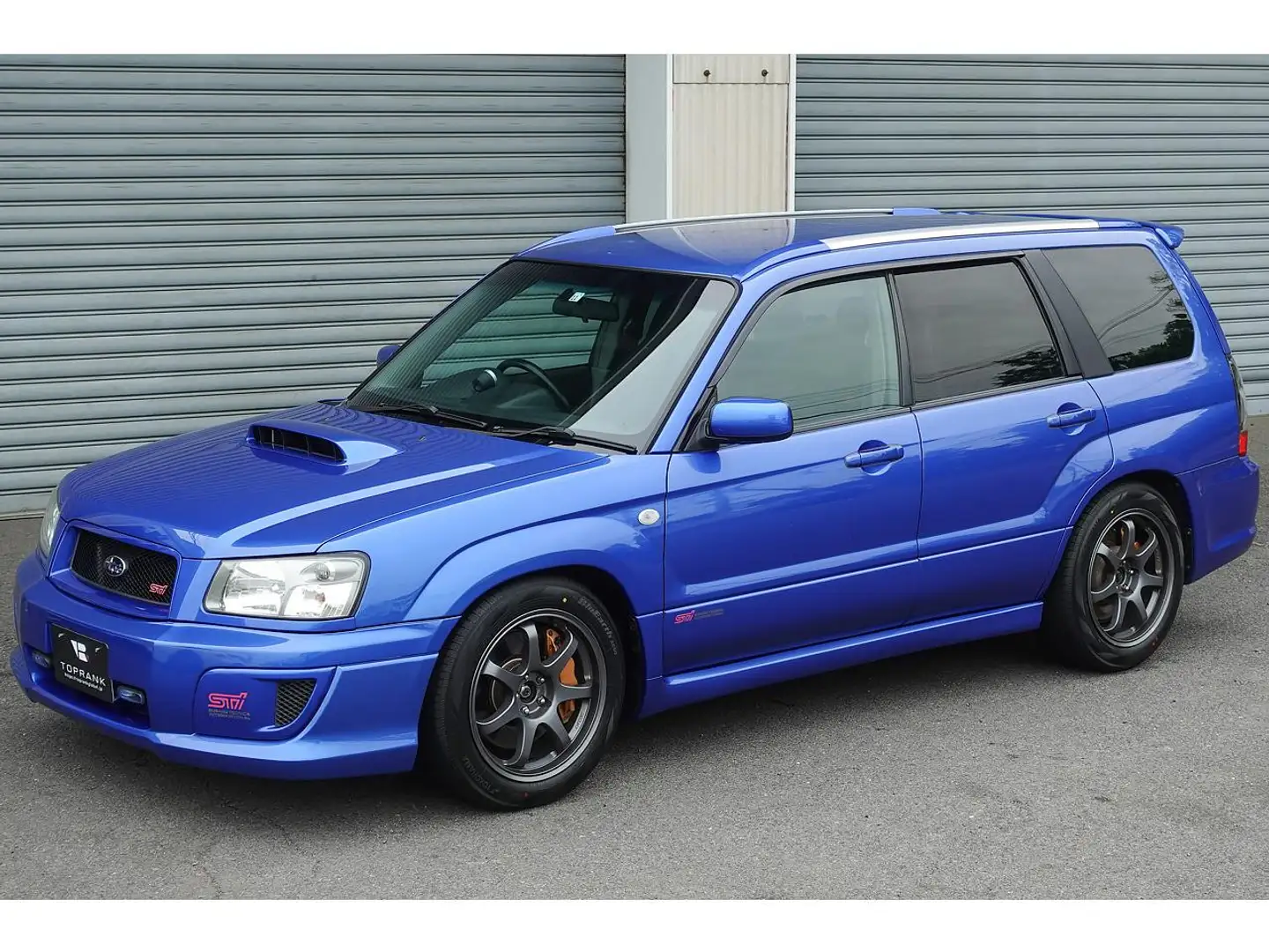 Subaru Forester STI Bleu - 2