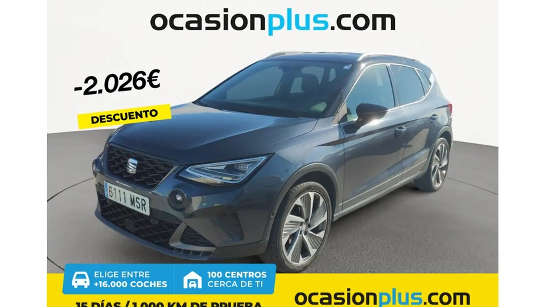 SEAT Arona 1.5 TSI S&S FR DSG7 XM 150 Grigio - 1