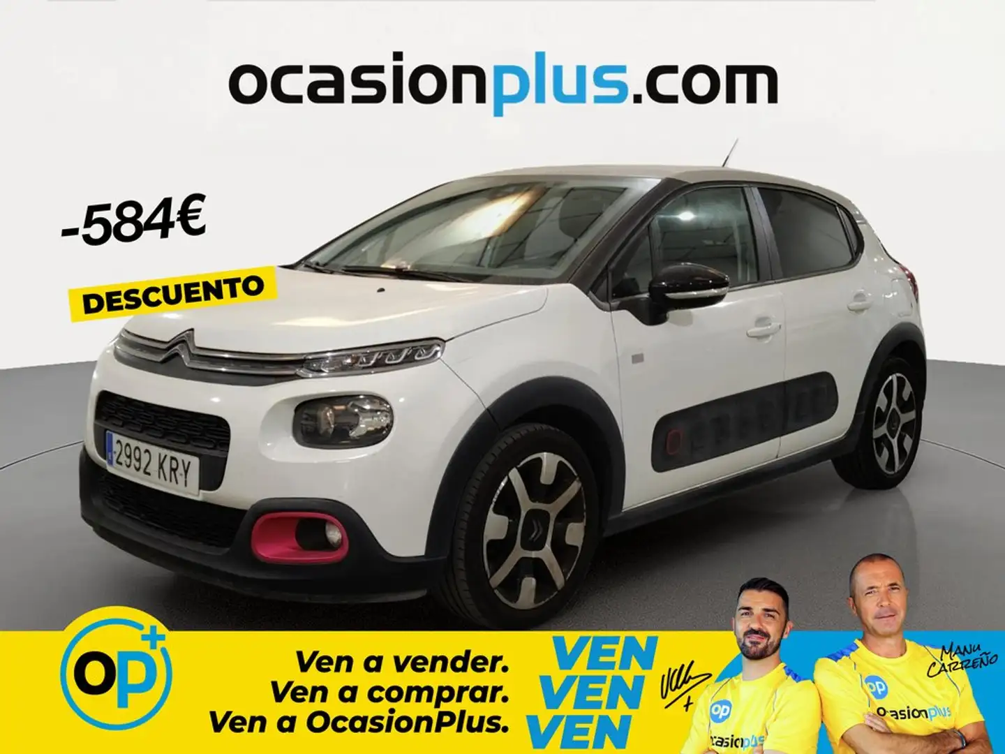 Citroen C3 1.2 PureTech S&S Feel 83 Blanco - 1
