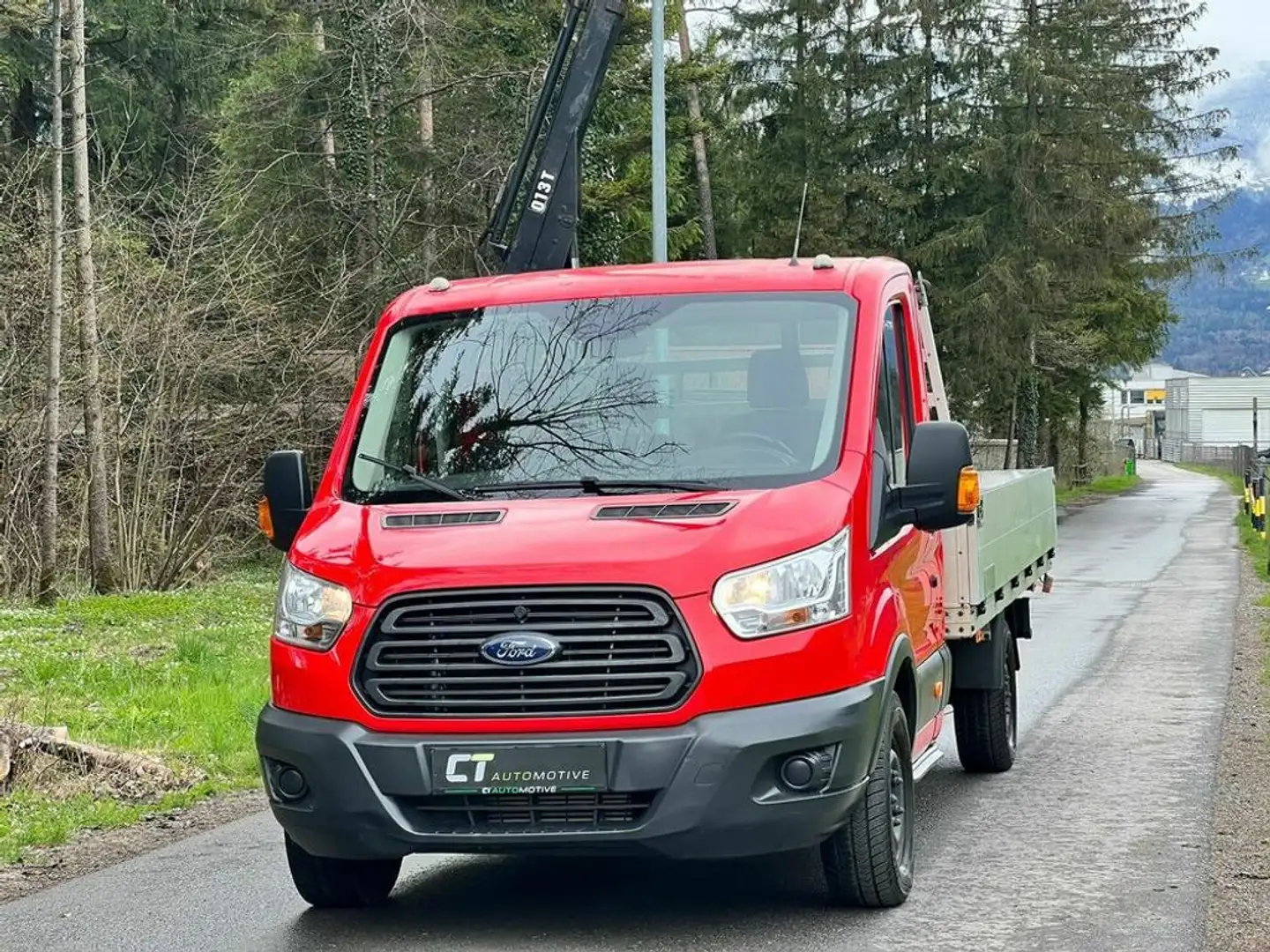 Ford Transit Pritsche 350 L4 2.2 TDCI AWD Rot - 1