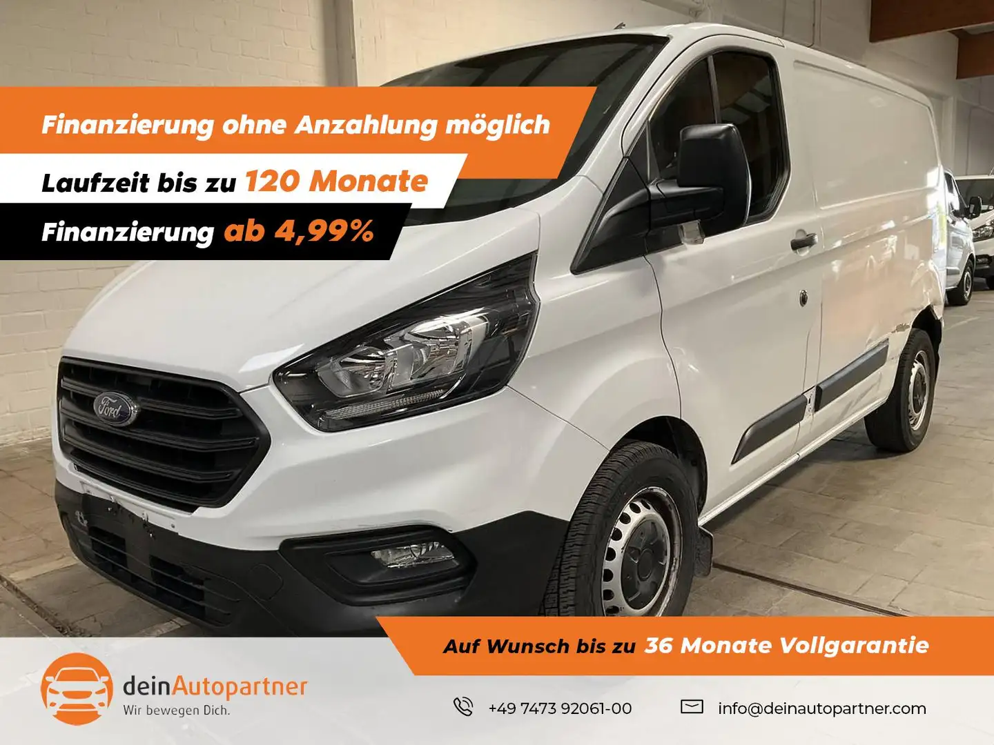 Ford Transit Custom Kasten 2.0 TDCi 320 L1 Weiß - 1