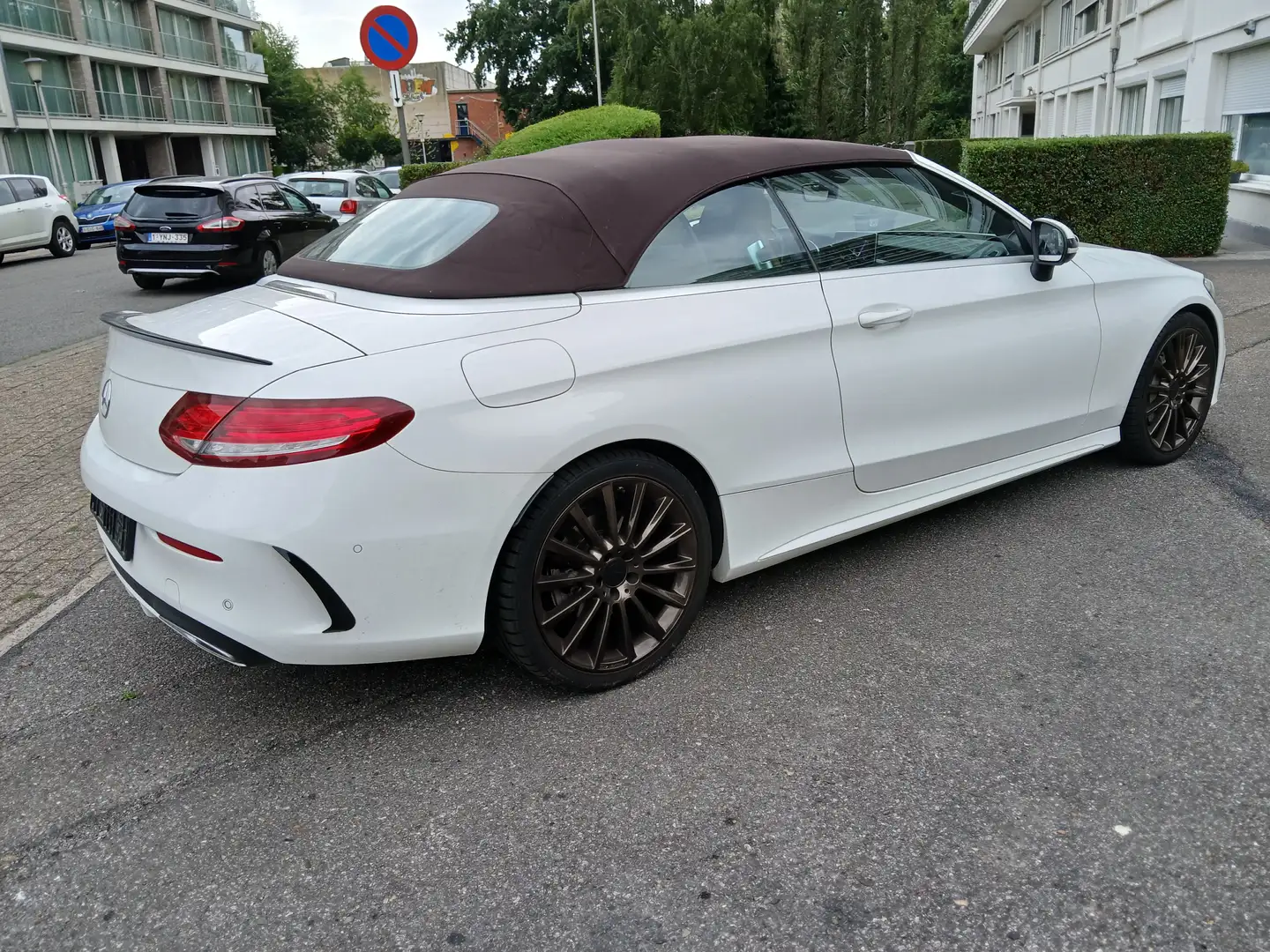 Mercedes-Benz C 220 C 220 d Cabrio Blanc - 1
