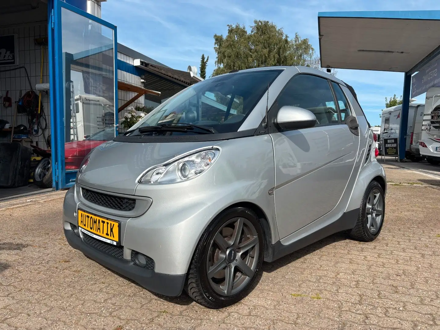 smart forTwo fortwo Cabrio - vieles NEU - Klima Plateado - 1