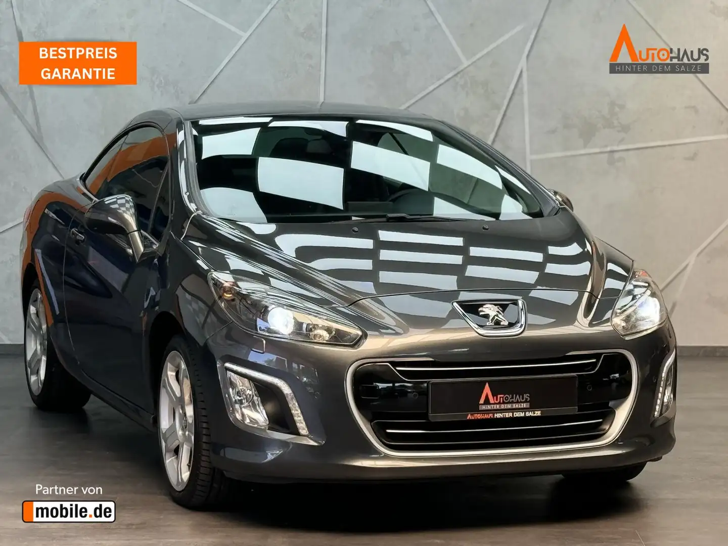 Peugeot 308 Allure 2.0 16V HDi |CABRIO|SHZ|XEN|PDC|LM| Szary - 1