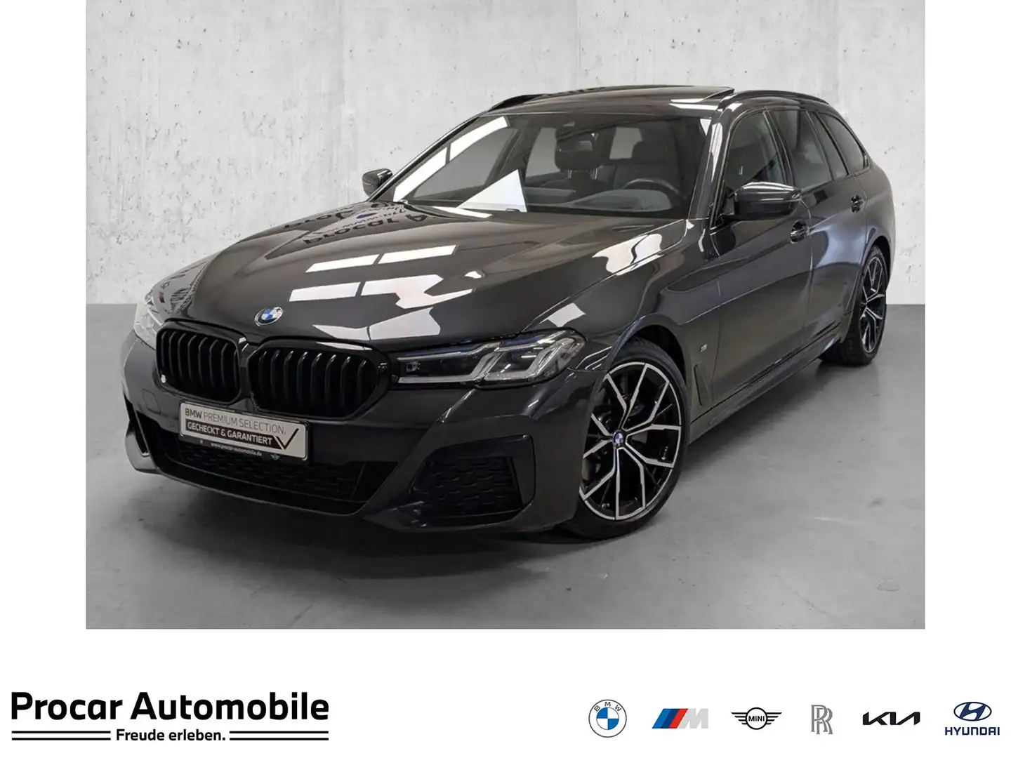 BMW 520 d xDrive M Sport Laser AHK Pano HuD H/K 19'' Grigio - 1