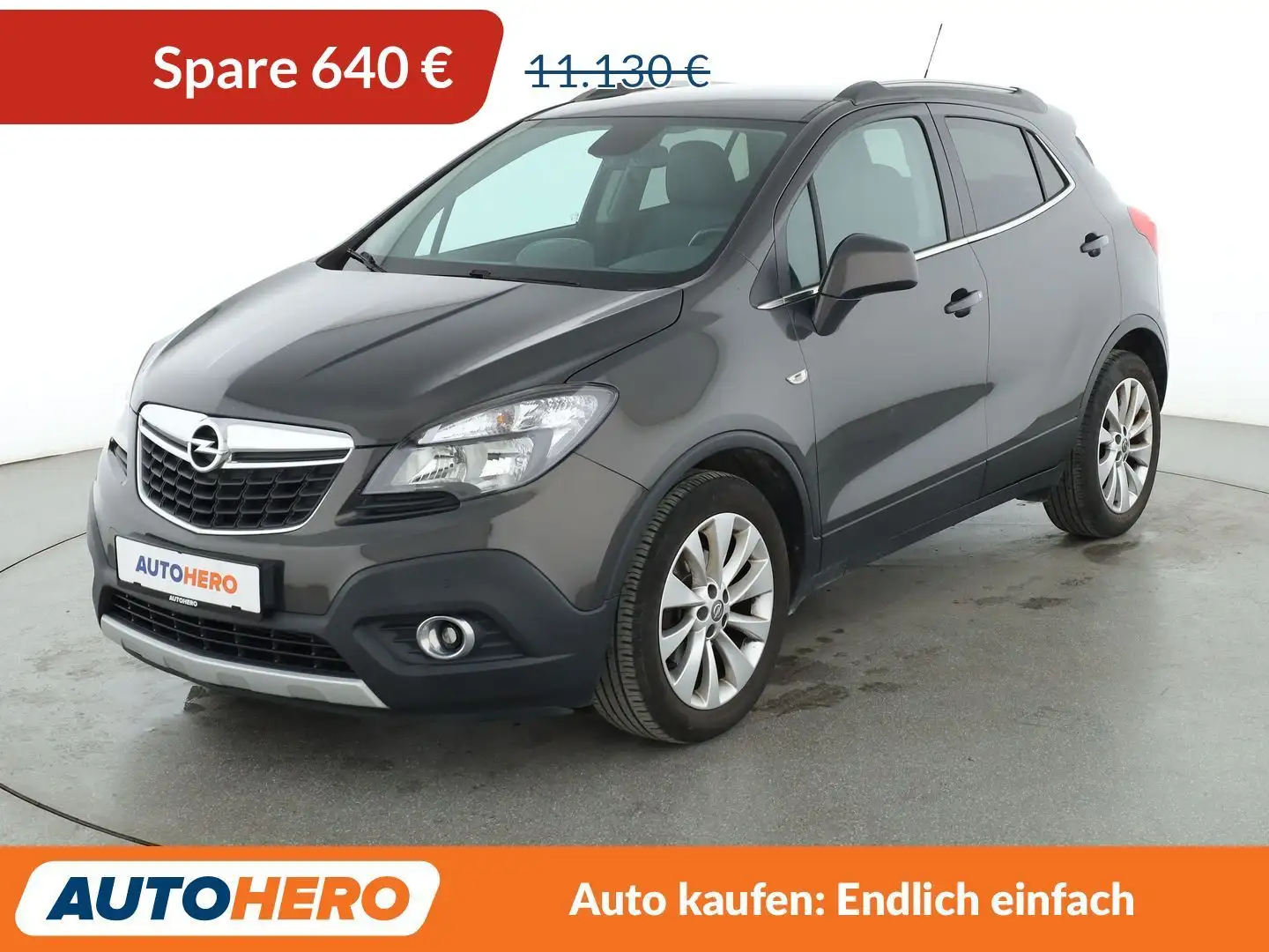 Opel Mokka 1.4 Turbo Cosmo*TEMPO*PDC*SHZ*LIM*ALU* Gris - 1